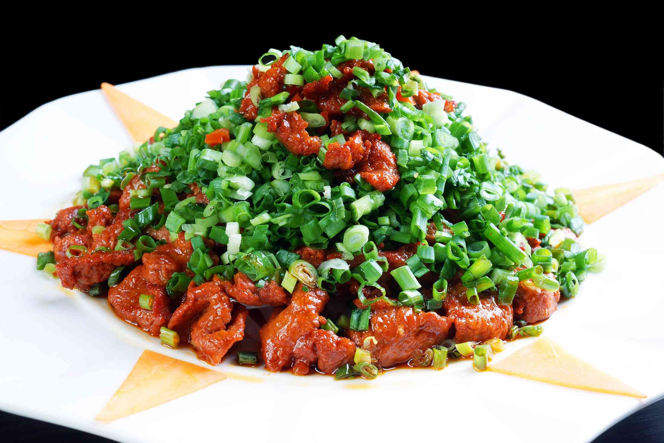 春色牛肉高清图片