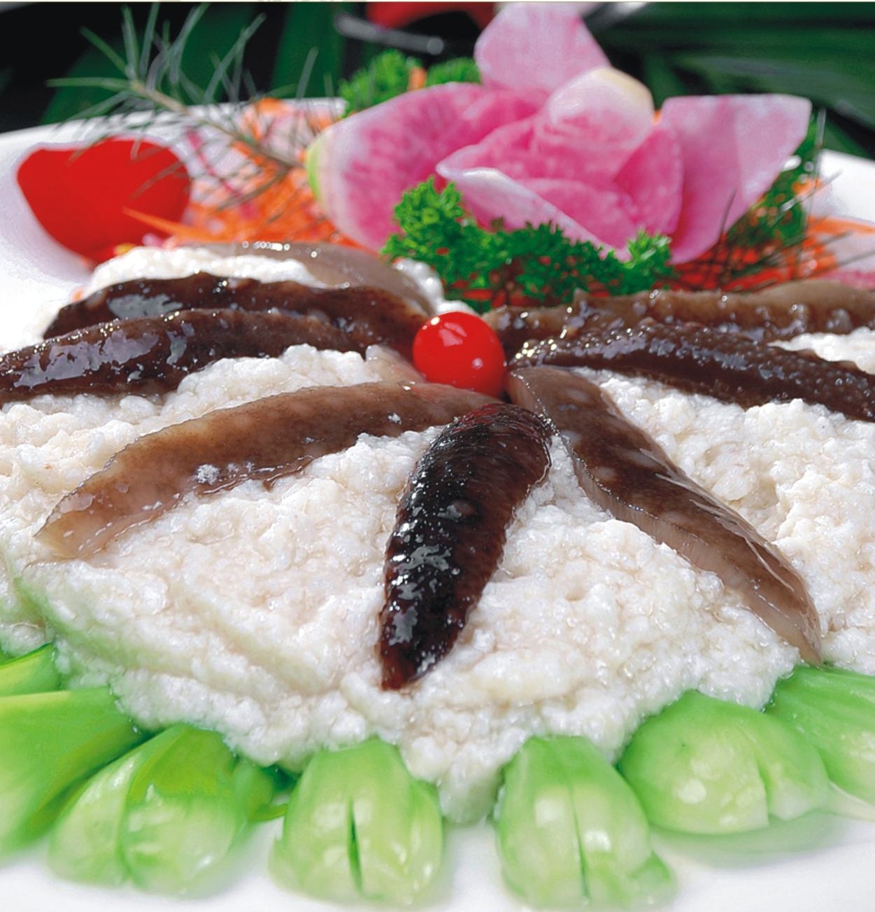 高清图片餐饮美食川菜鸡淖辽参高清图片