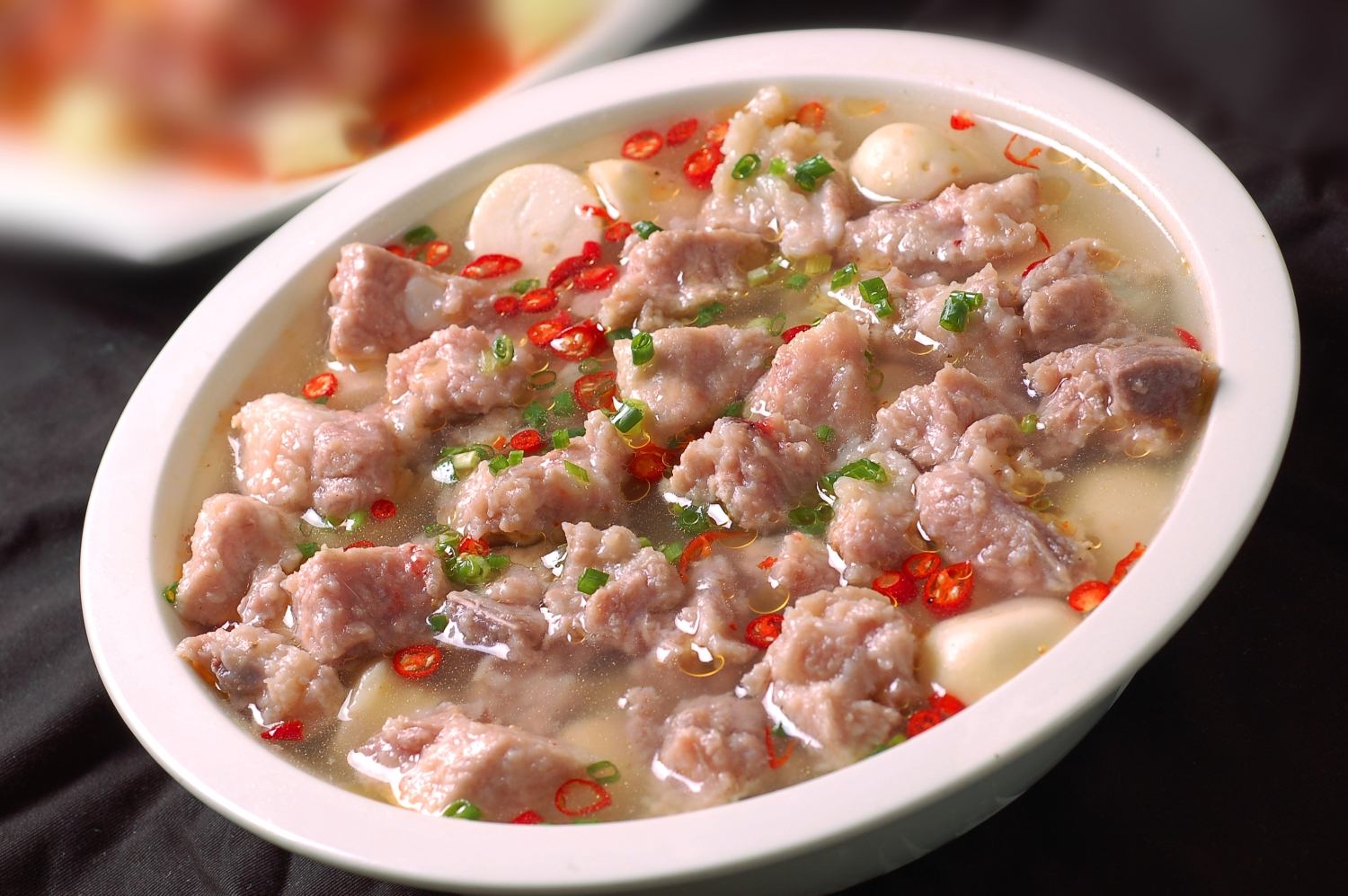 餐饮美食奶芋仔排宣传图片灯箱