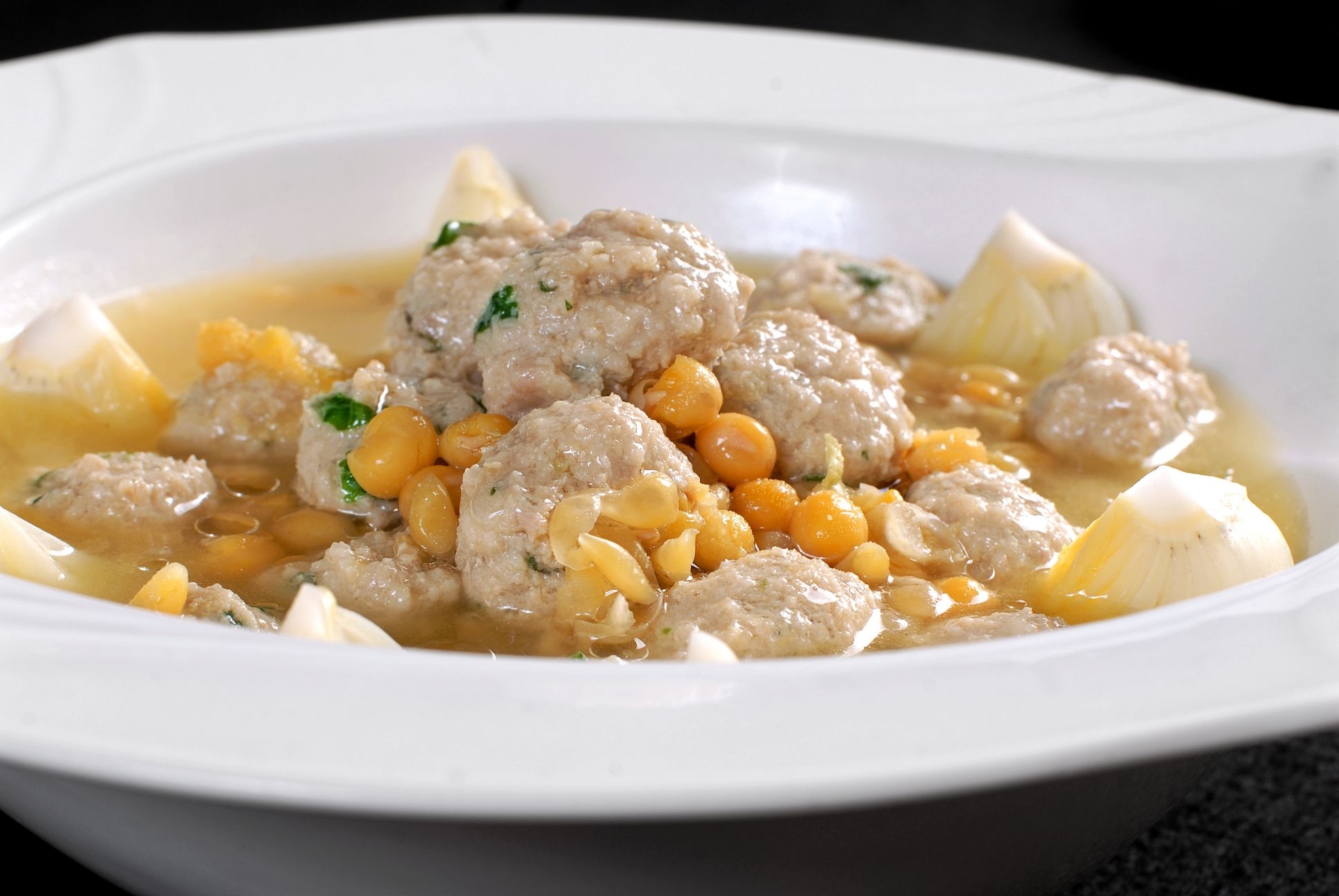 餐饮美食豆汤丸子高清图片