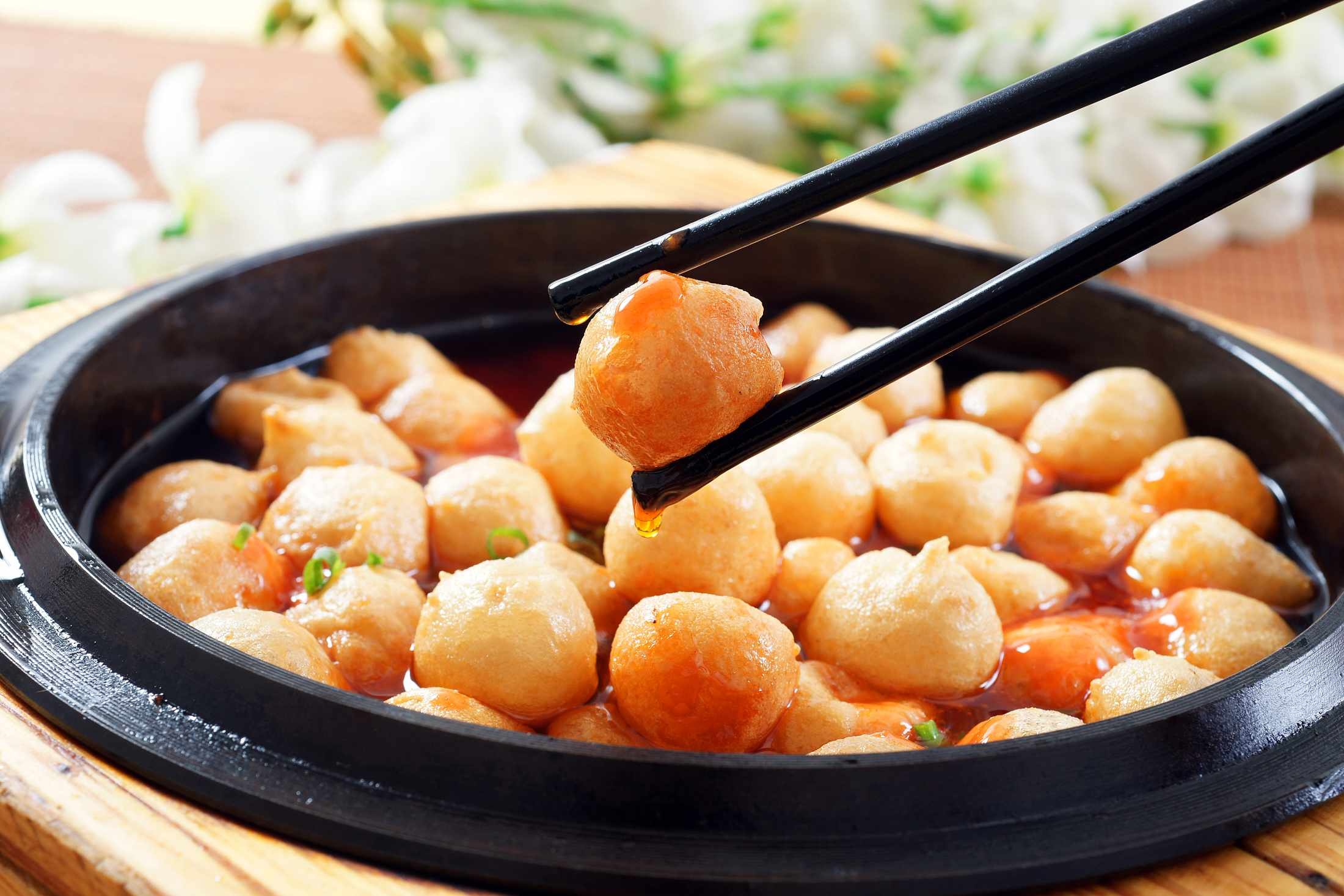 餐饮美食福蓉豆腐宣传图片灯箱