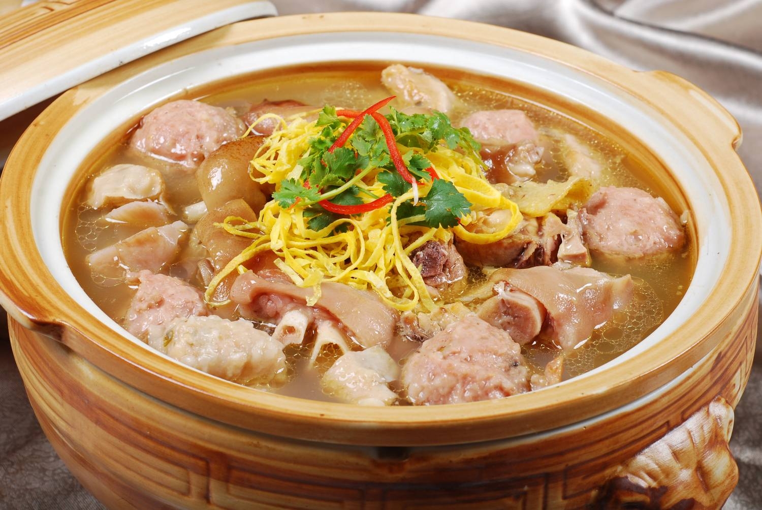 餐饮美食紫阳蒸盆宣传图片灯箱