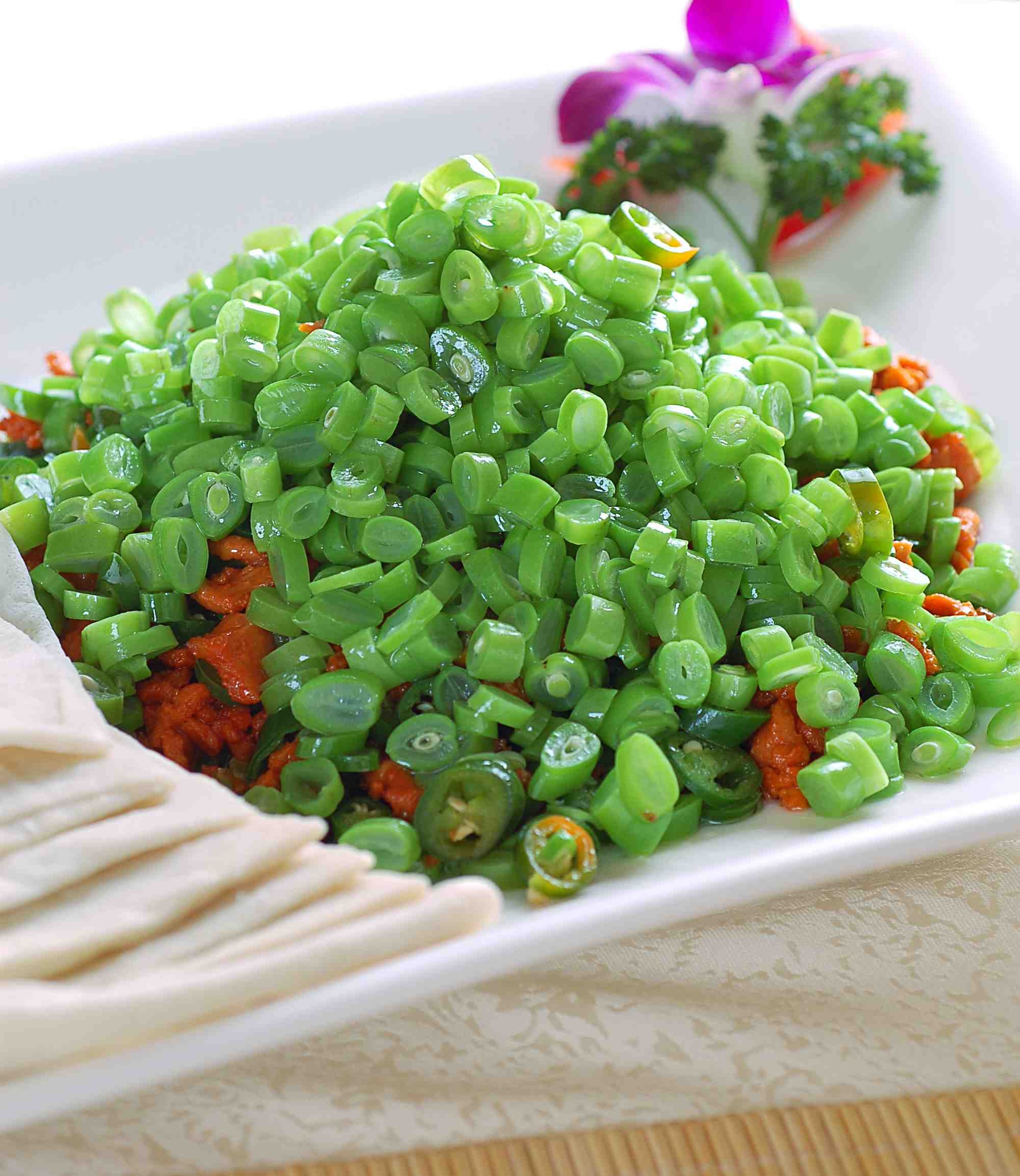 高清图片餐饮美食川菜榄菜鸡米高清图片