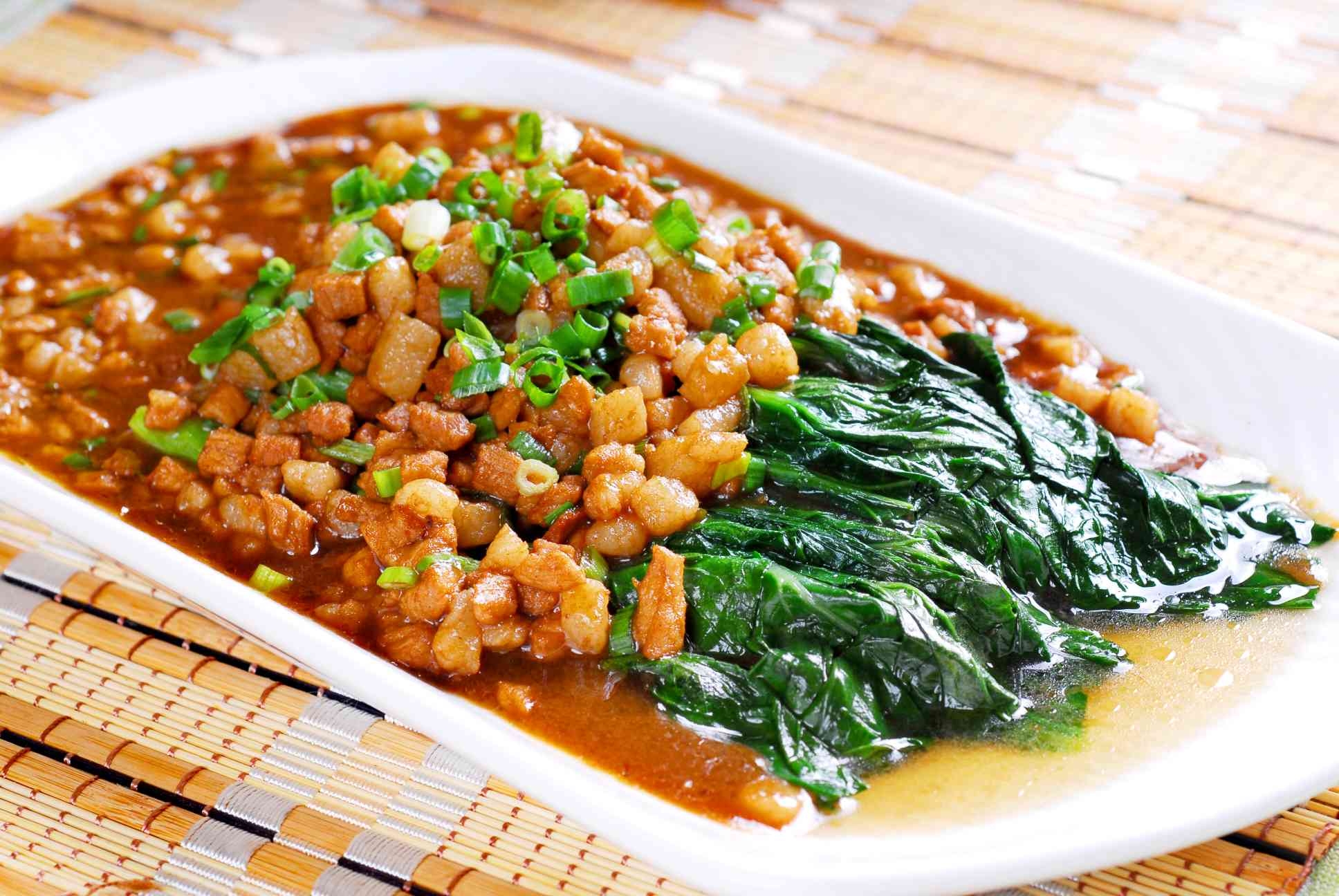 餐饮美食菜心宣传图片灯箱