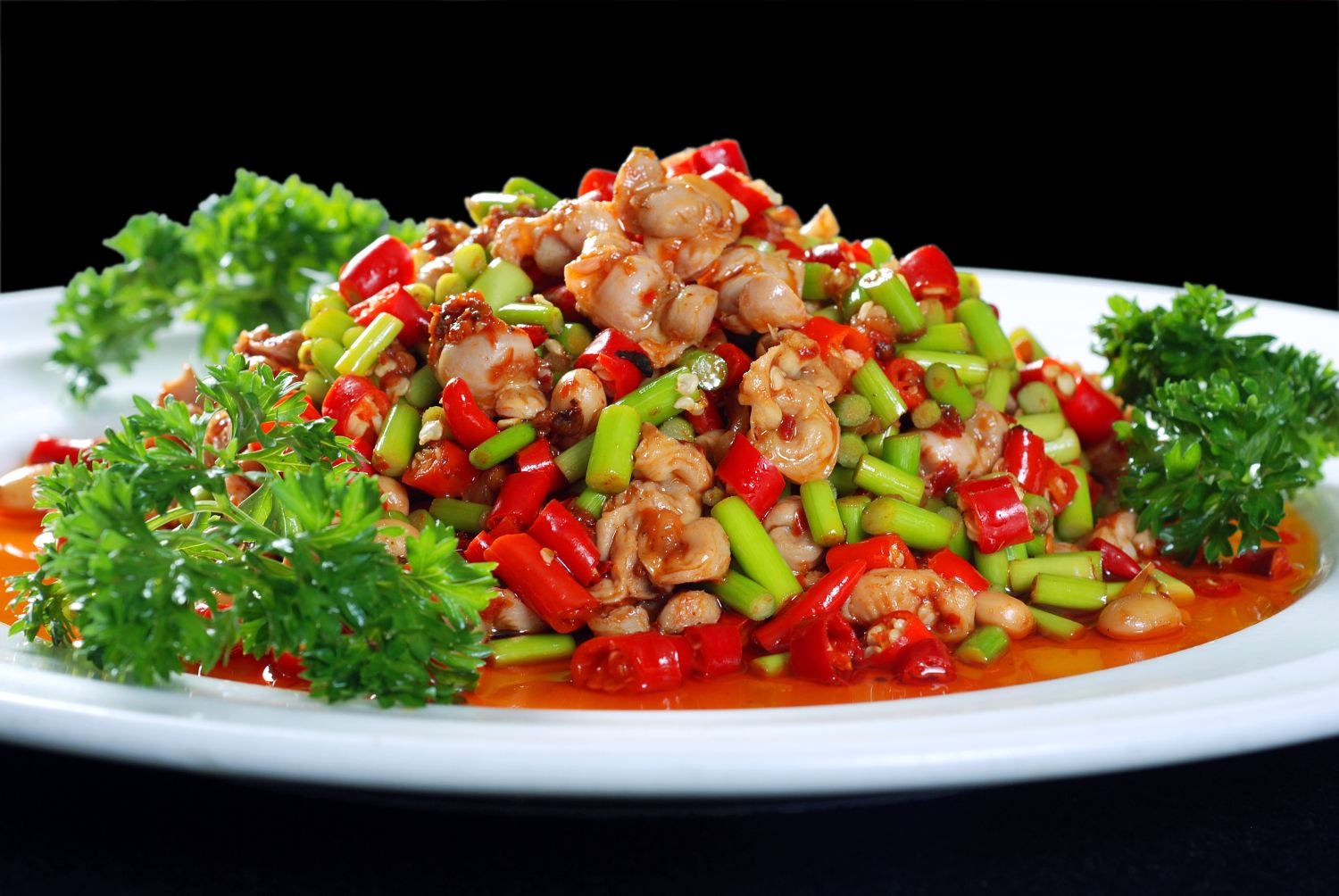 高清图片餐饮美食川菜米椒童子君高清图片