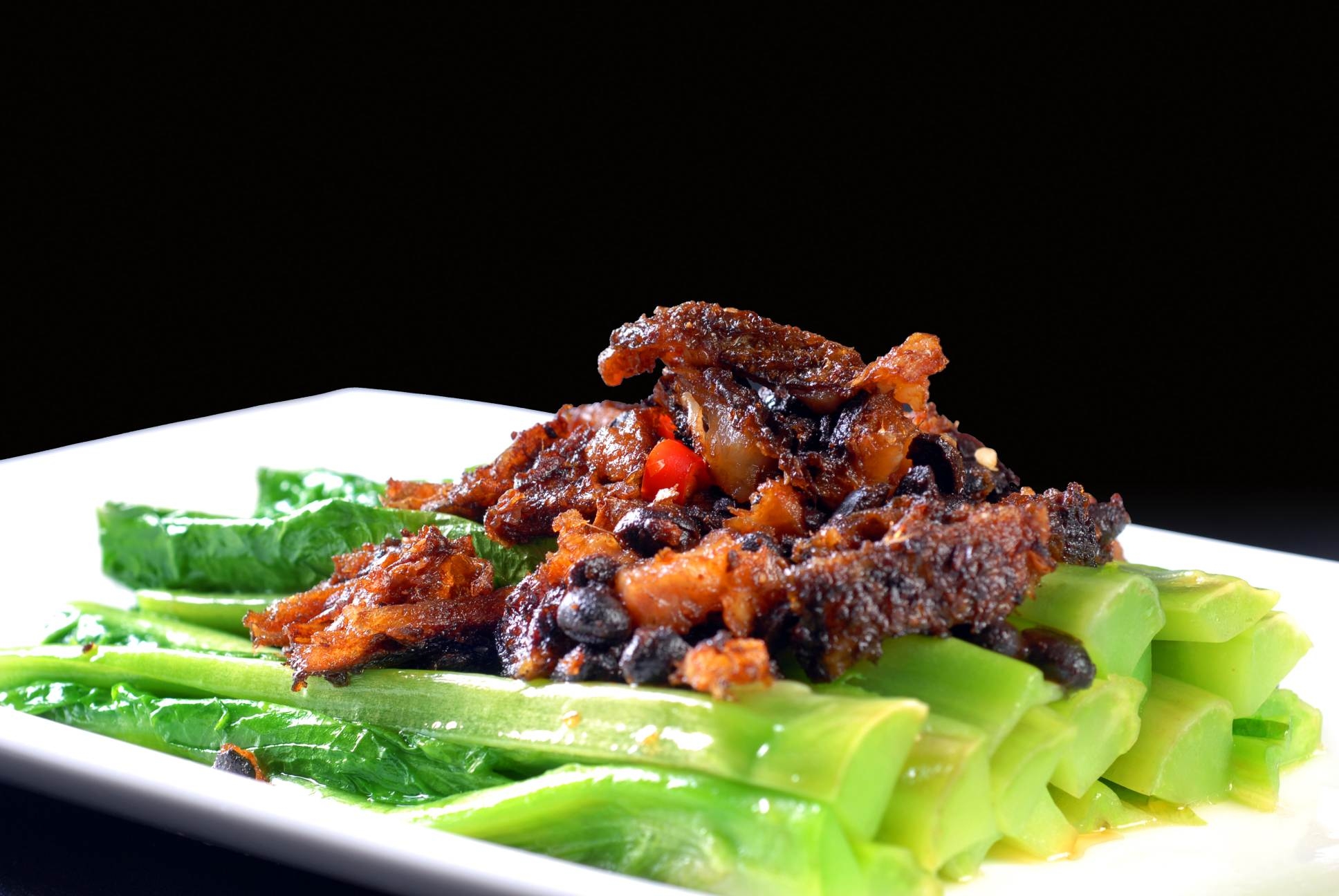 餐饮美食鲮鱼凤尾高清图片