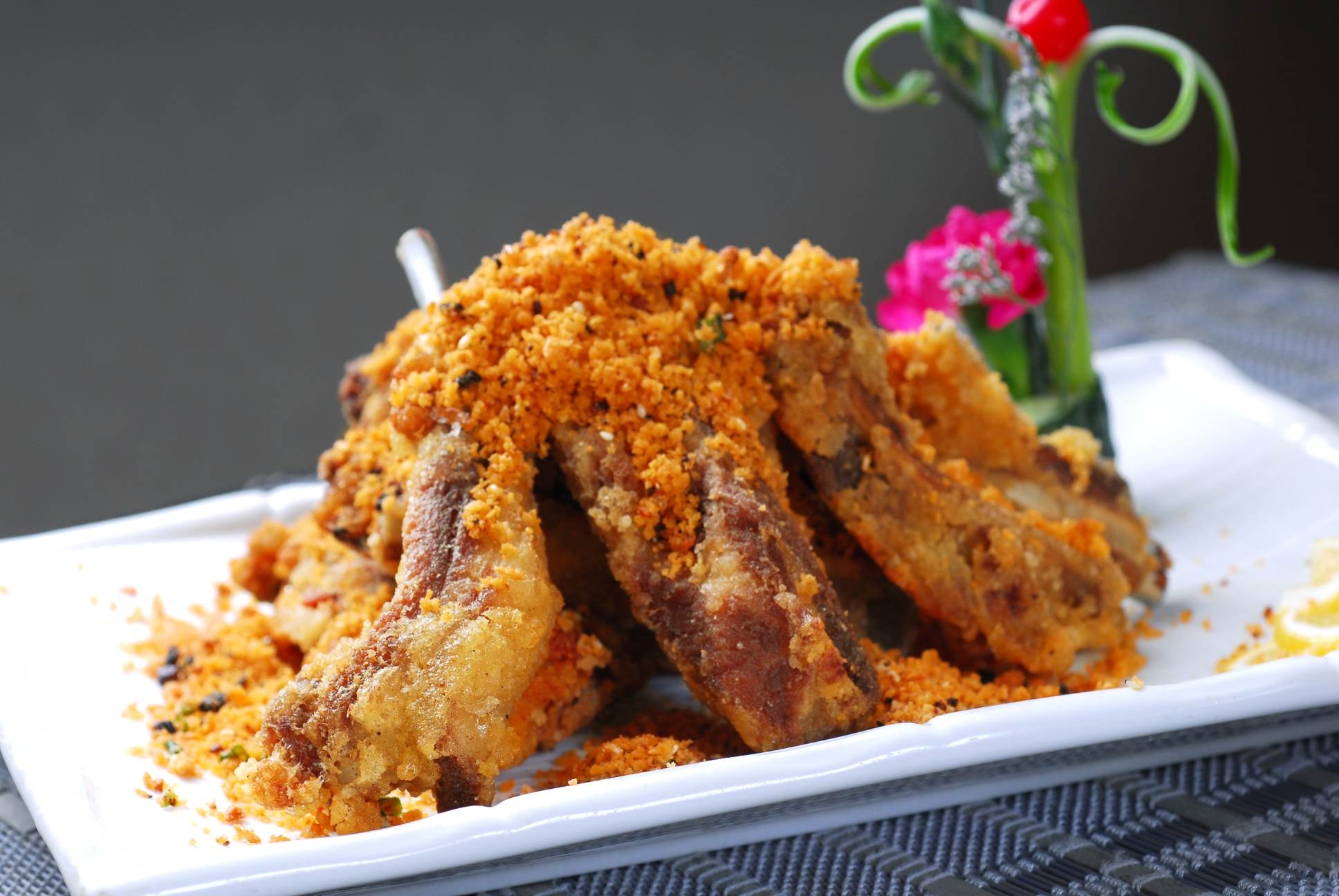 高清图片餐饮美食川菜蒜香骨副本高清图片