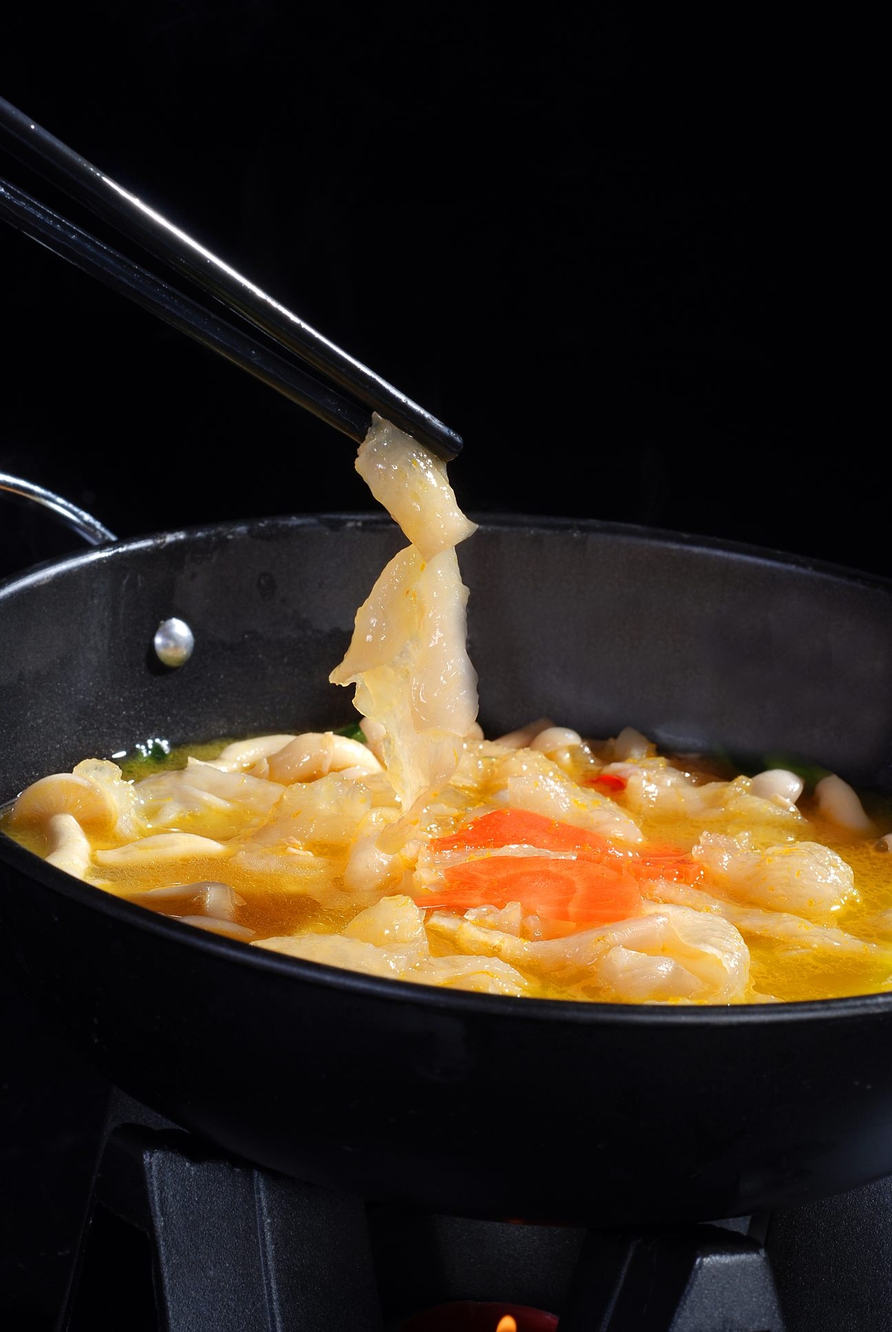 餐饮美食山珍青瓜煮鱼肚宣传图片灯箱