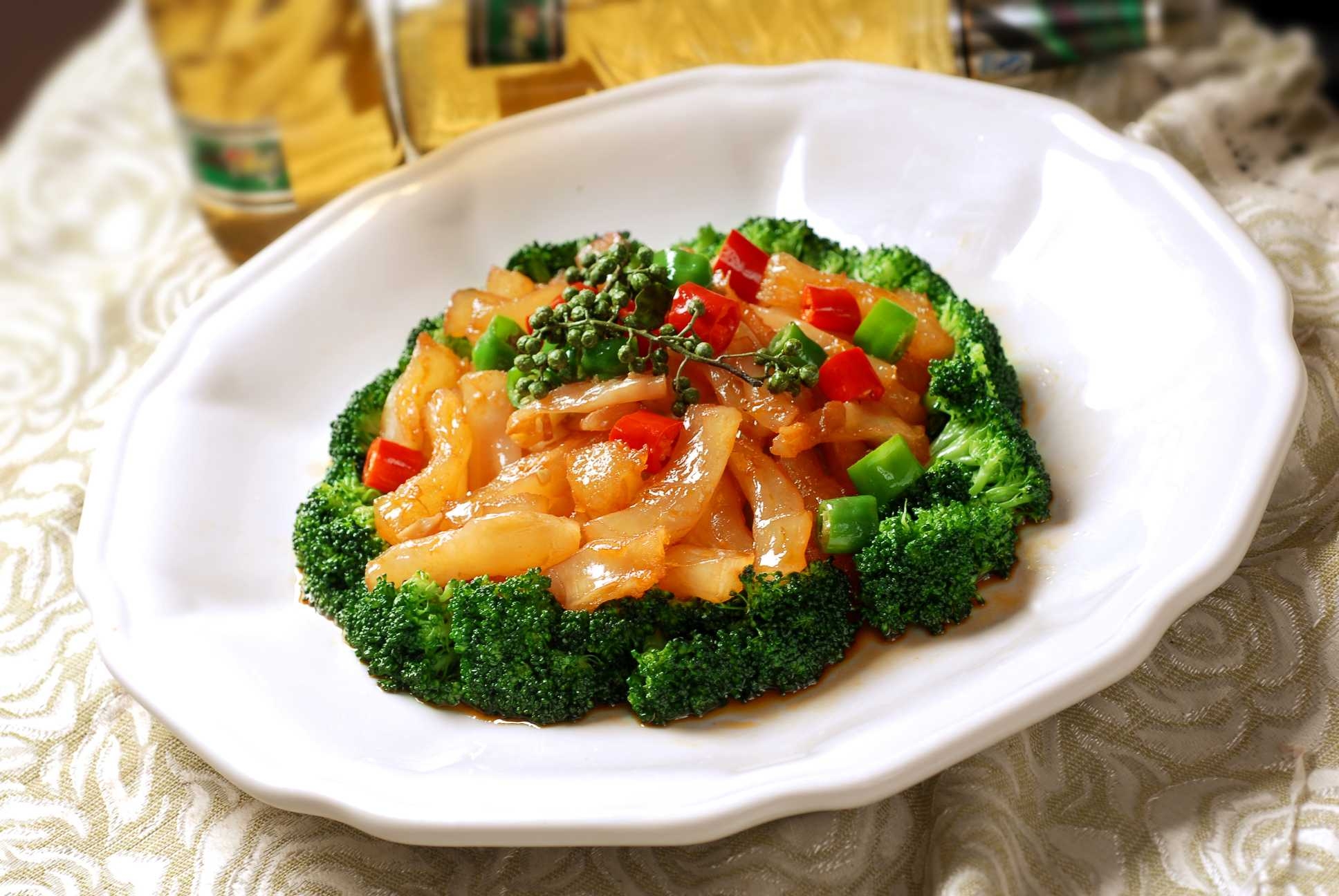 餐饮美食兰花蹄筋宣传图片灯箱