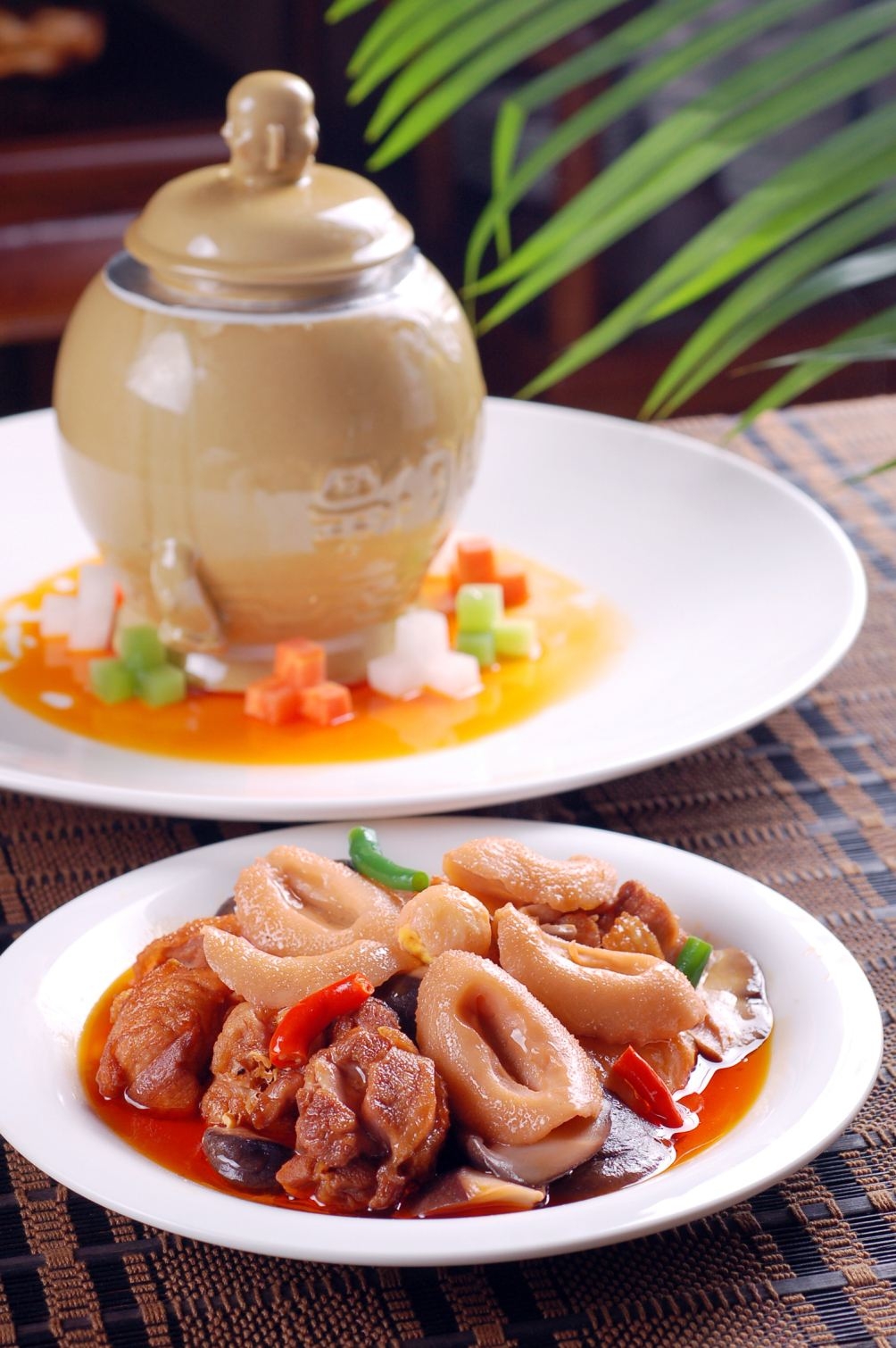 凉水井鲍鱼鸡高清图片