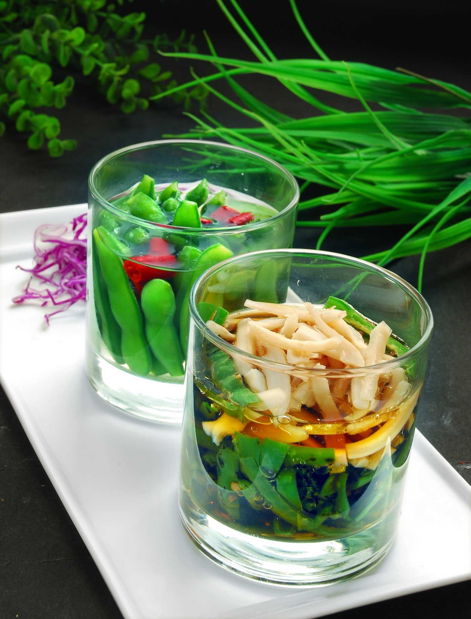 餐饮美食烧椒鱿鱼须宣传图片灯箱