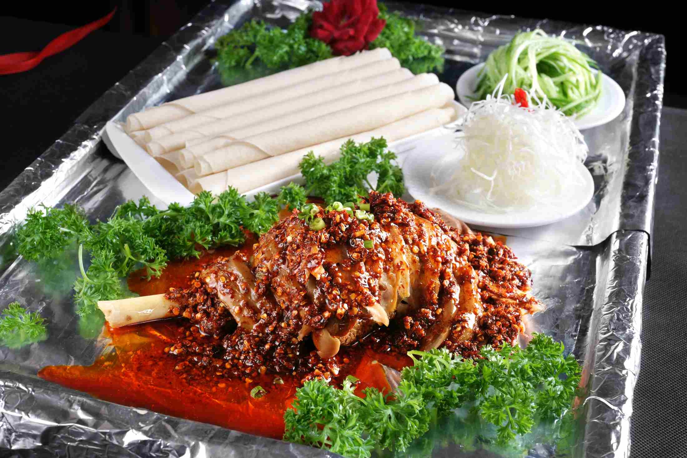 餐饮美食川菜炭烤羊肉高清图片824