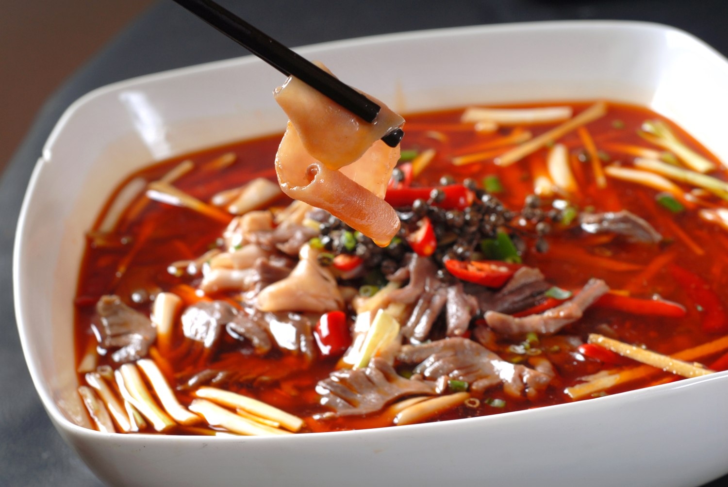 餐饮美食川菜贡椒鸡杂高清图片185