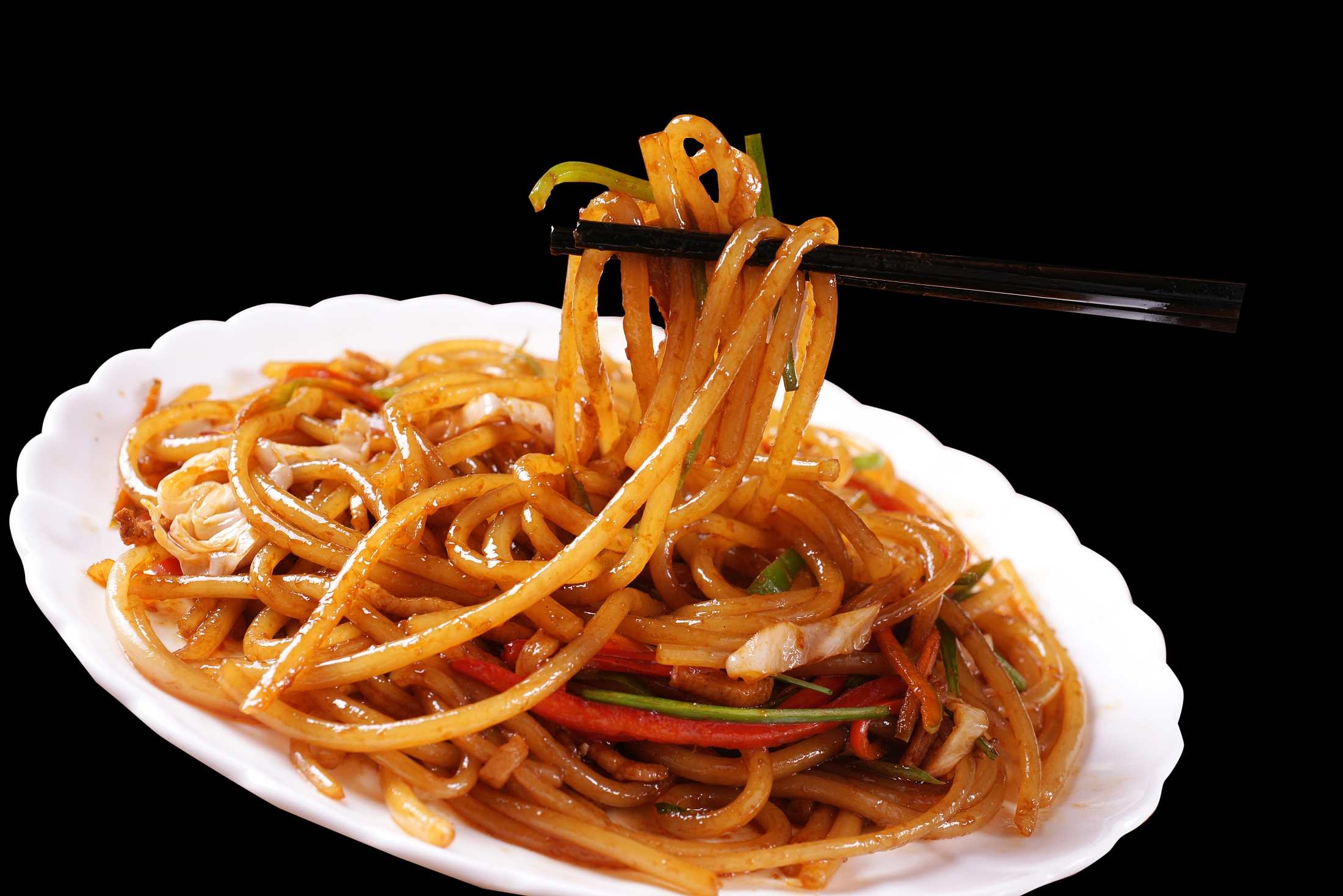 高清图片餐饮美食川菜酸白菜炒粉条高清图片