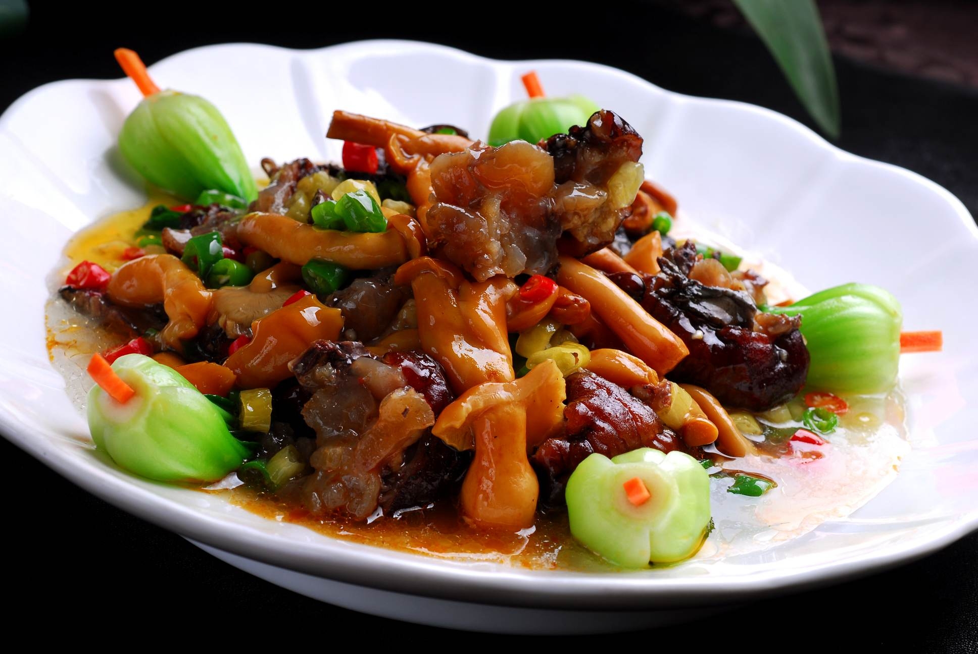 山椒牦牛掌高清图片