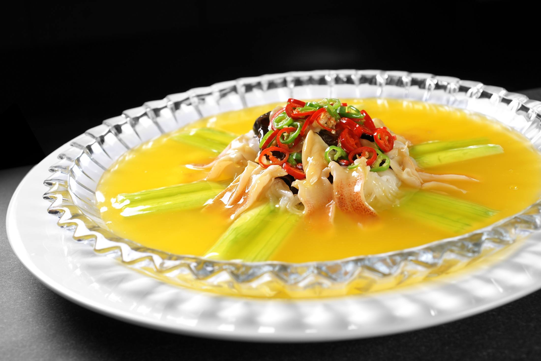 高清图片餐饮美食川菜椒香蚌仔高清图片