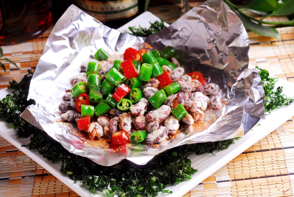 餐饮美食粒粒相思豆高清图片