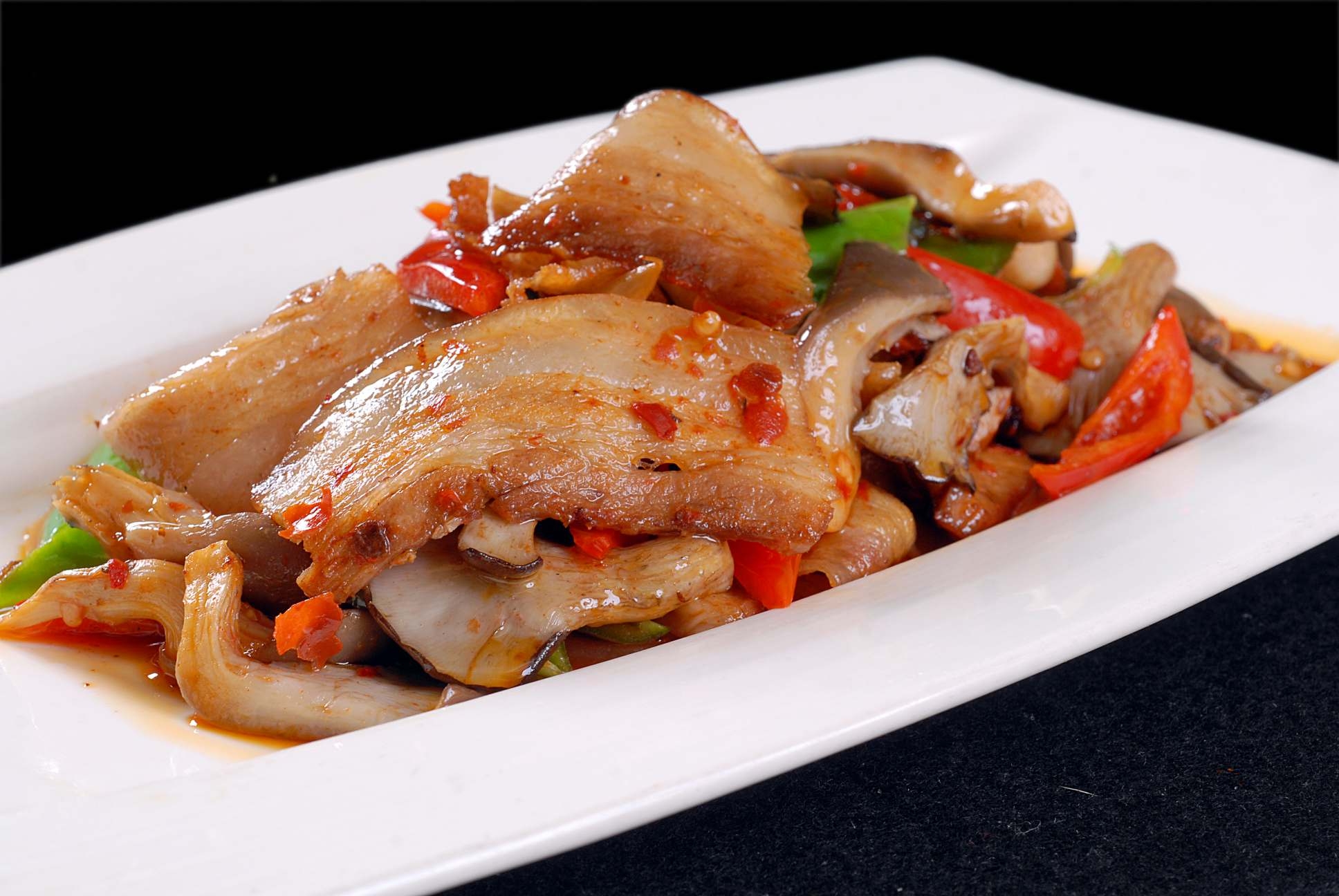 餐饮美食川菜野菌回锅肉高清图片955