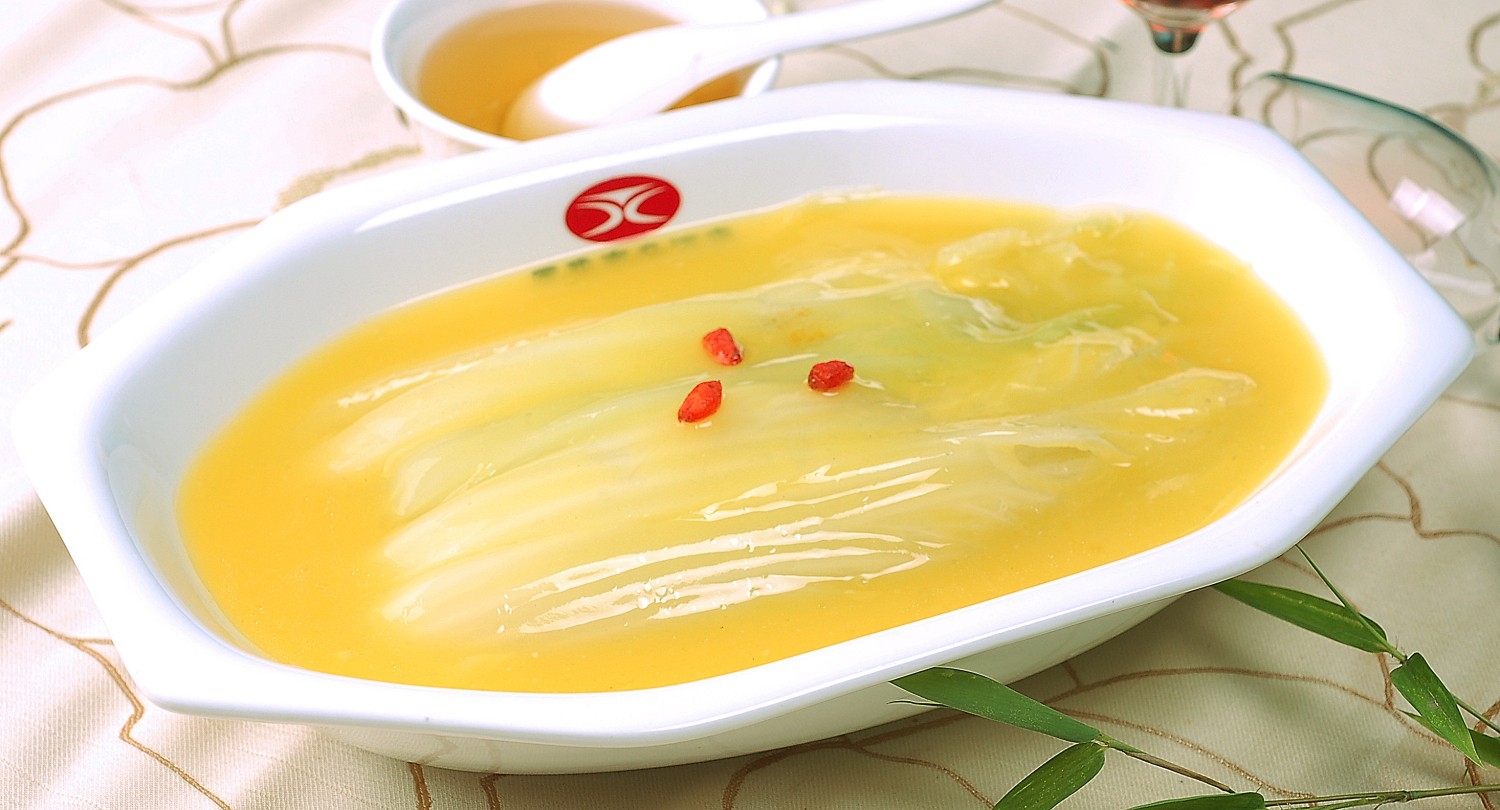 鸡汁娃娃菜高清图片