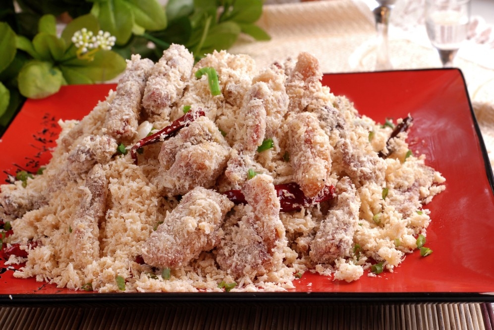 高清图片餐饮美食川菜美味对话风沙樟茶鸭高清图片