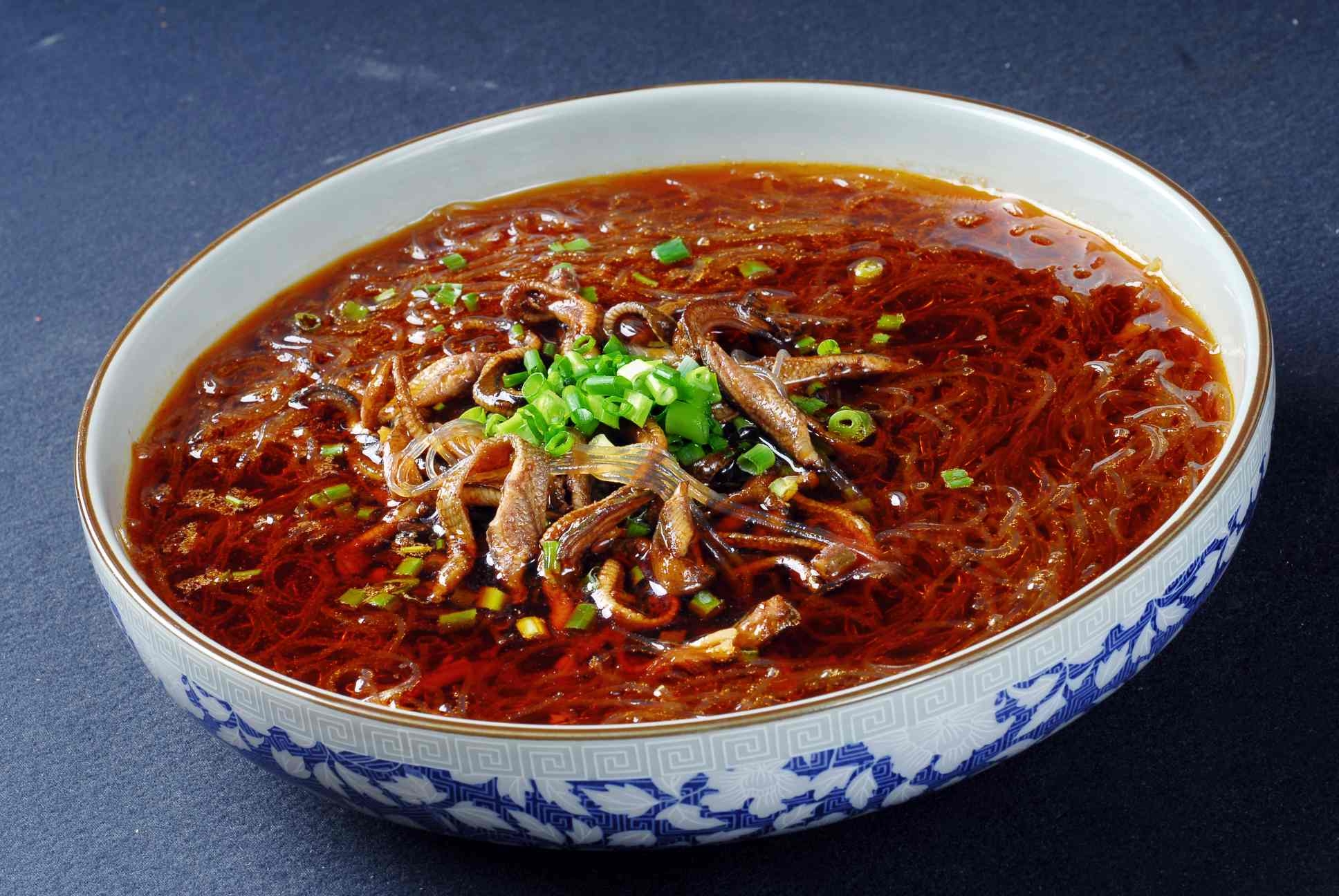 高清图片餐饮美食川菜鳝鱼粉丝高清图片