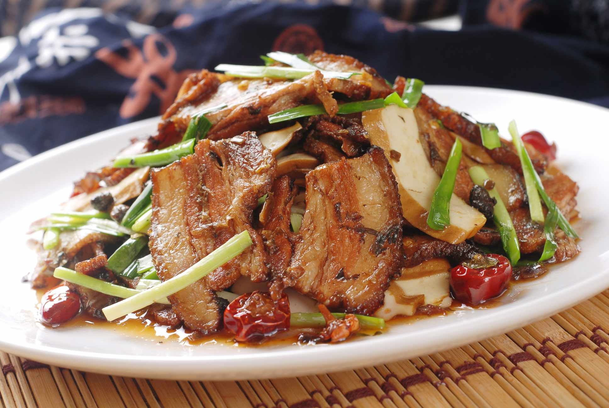 餐饮美食川菜回锅扣肉高清图片273