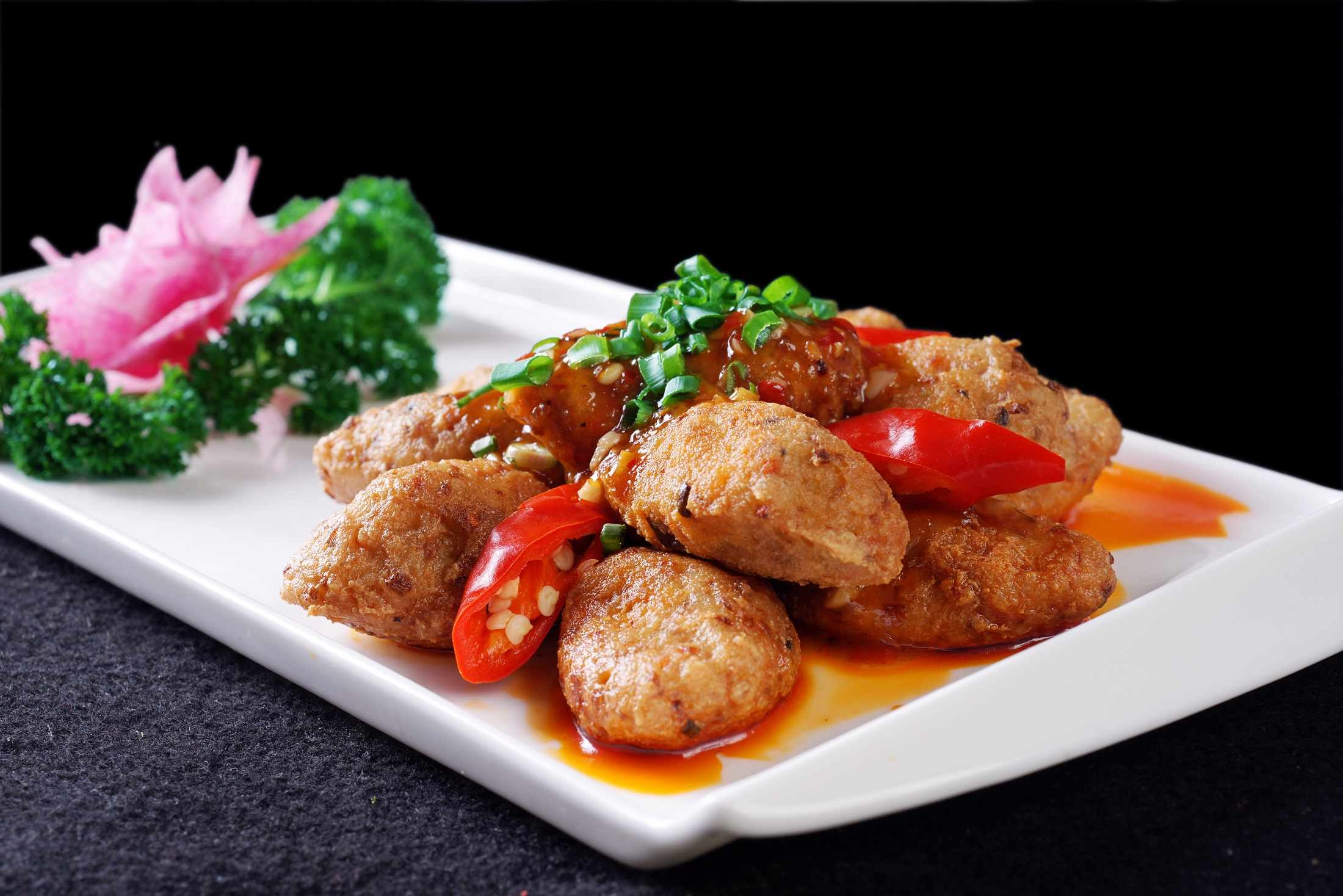 高清图片餐饮美食川菜橄榄豆腐大高清图片136