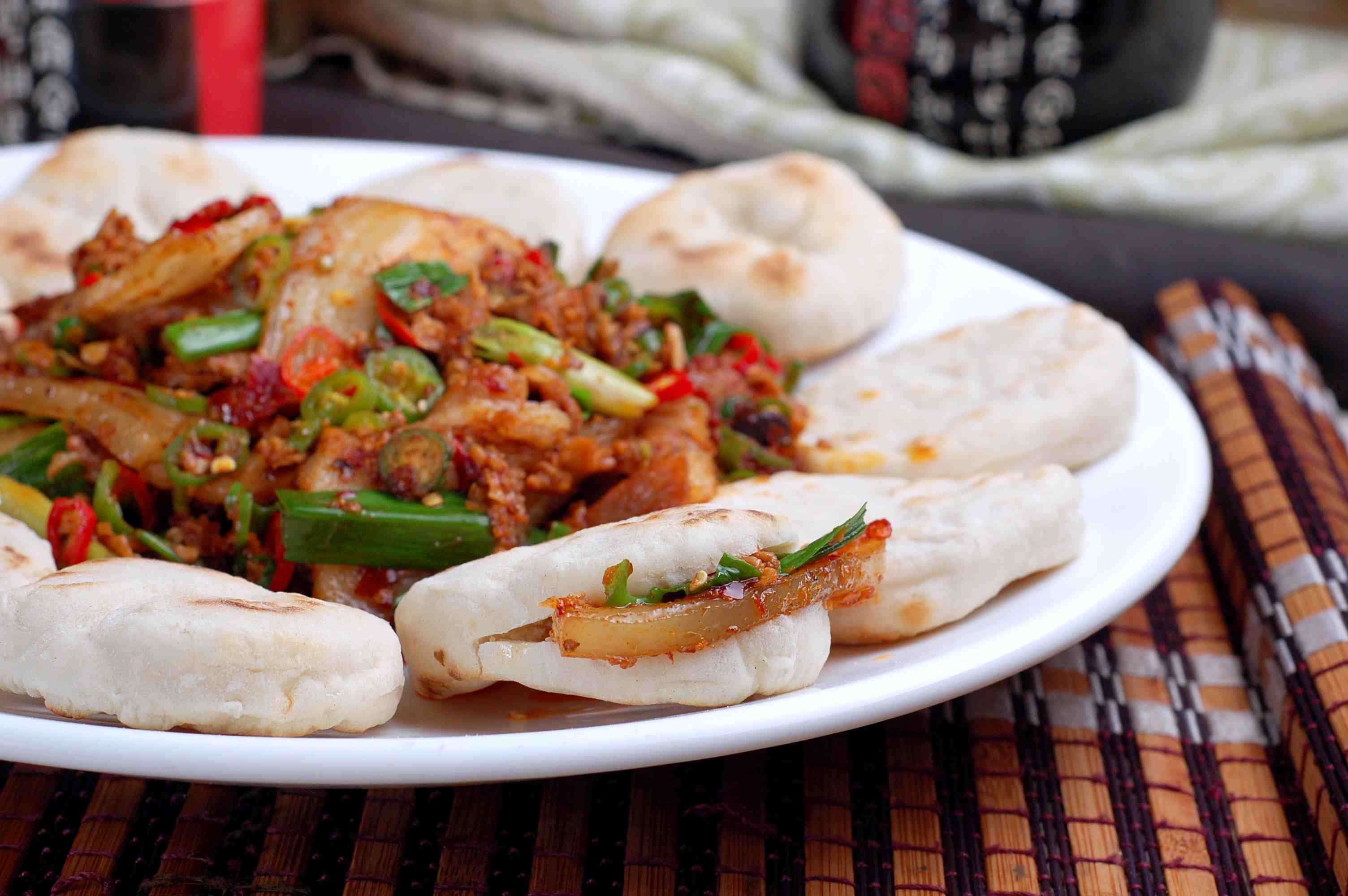 乡村回锅肉高清图片