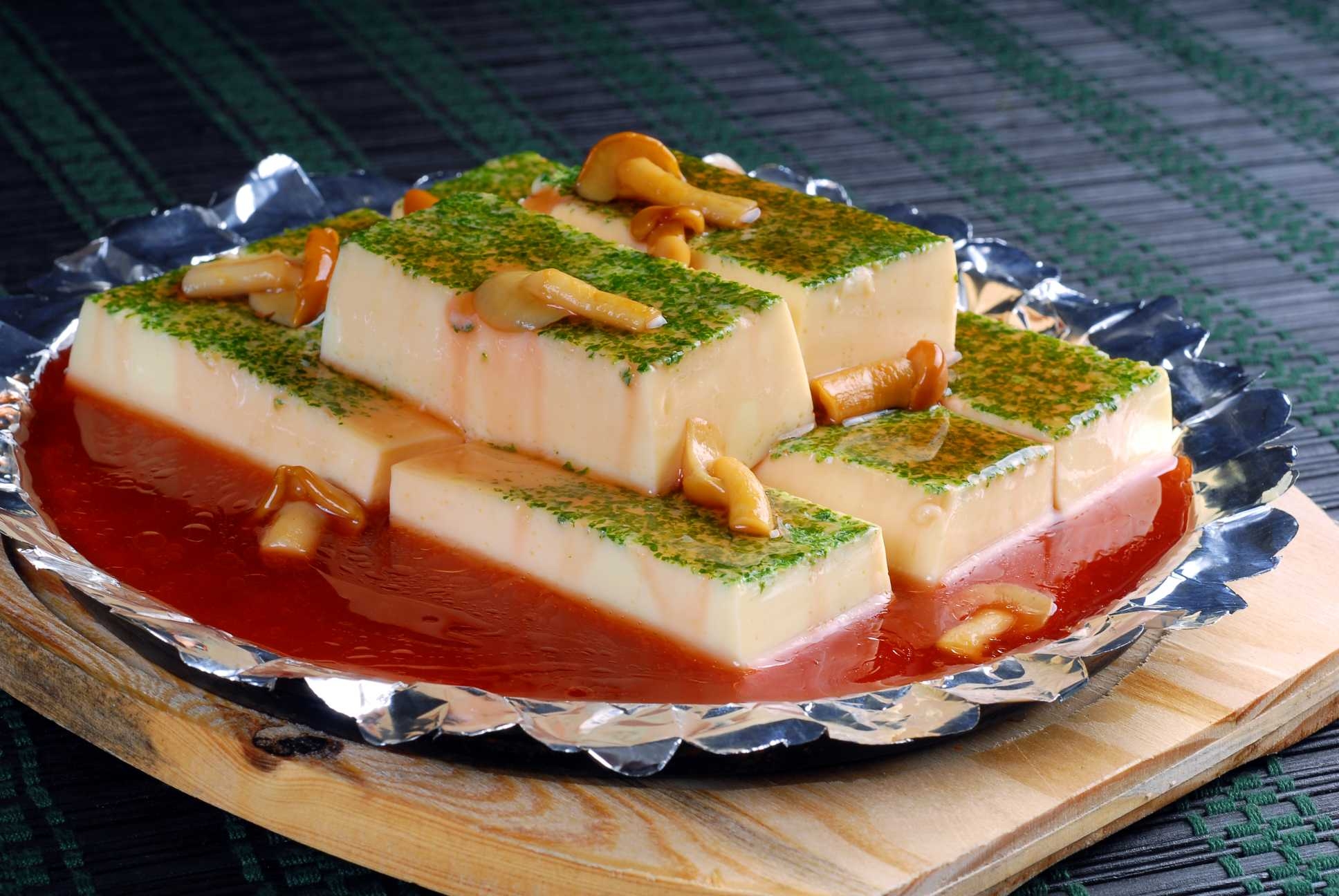 餐饮美食川菜川丽园特色豆腐高清图片