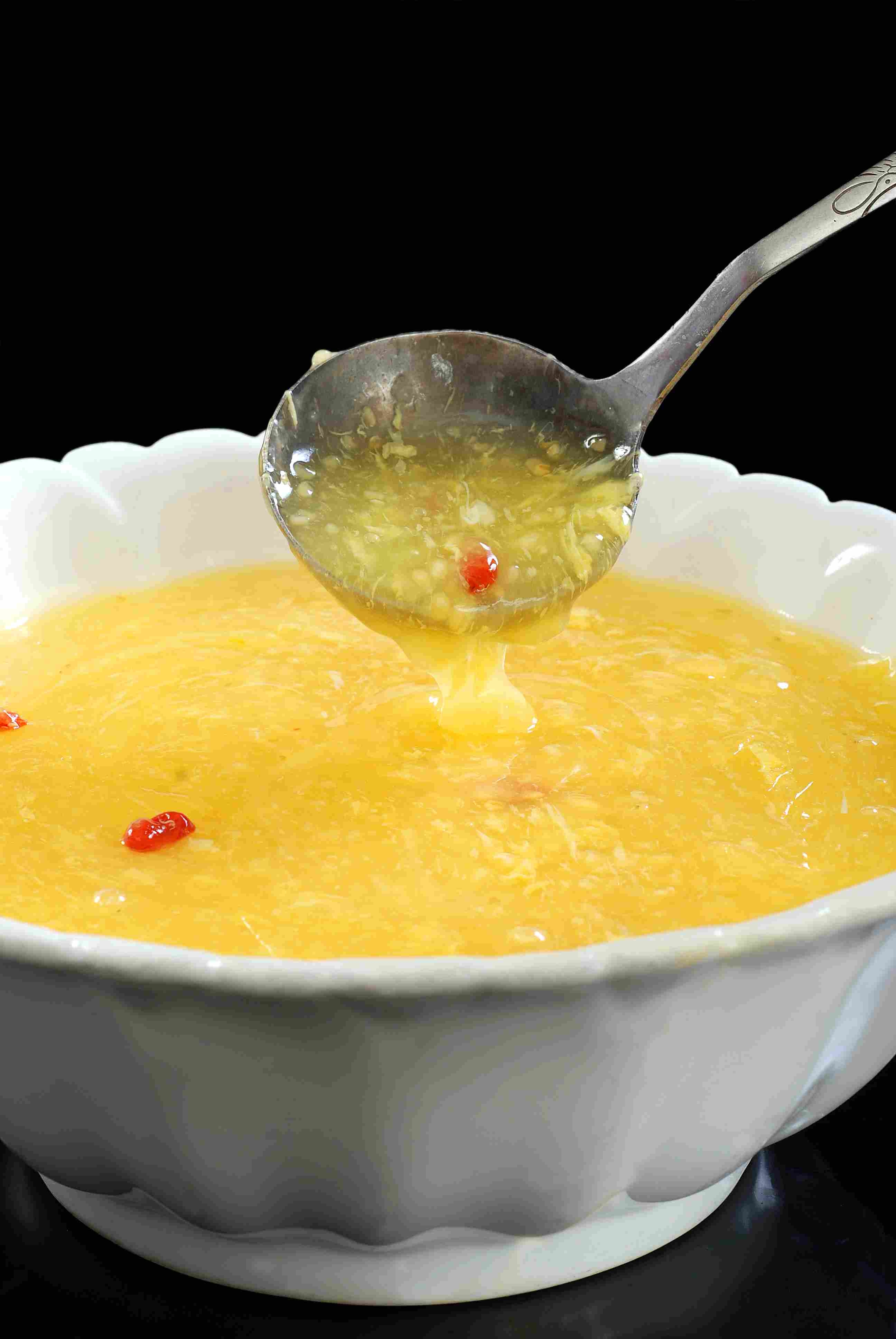 高清图片餐饮美食川菜雪花粟米羹高清图片