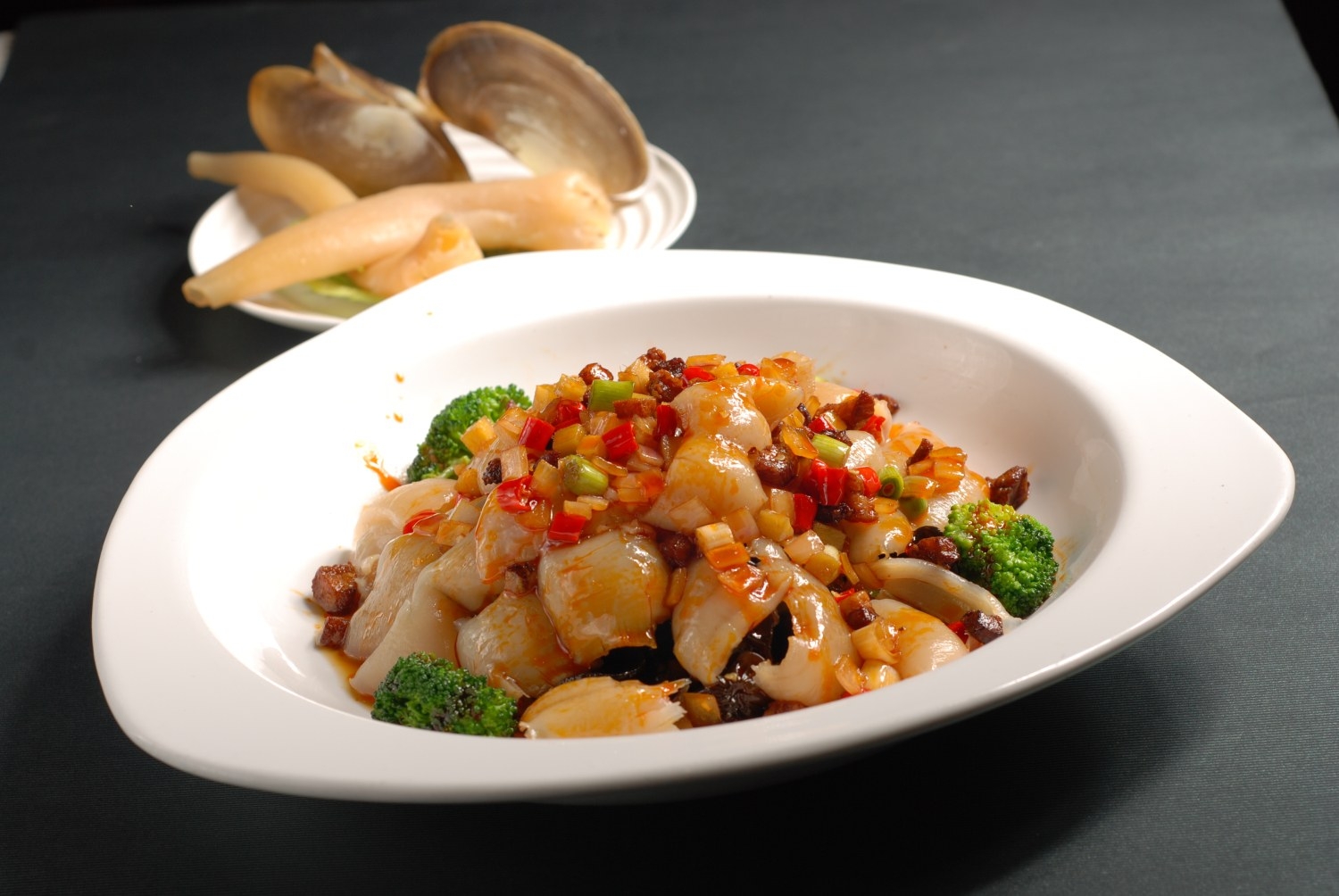 餐饮美食美极象拔蚌高清图片