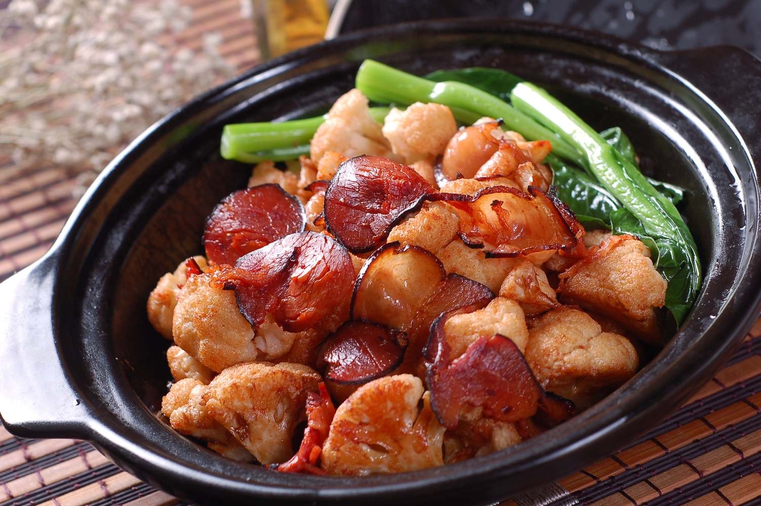 餐饮美食热菜风味花菜高清图片