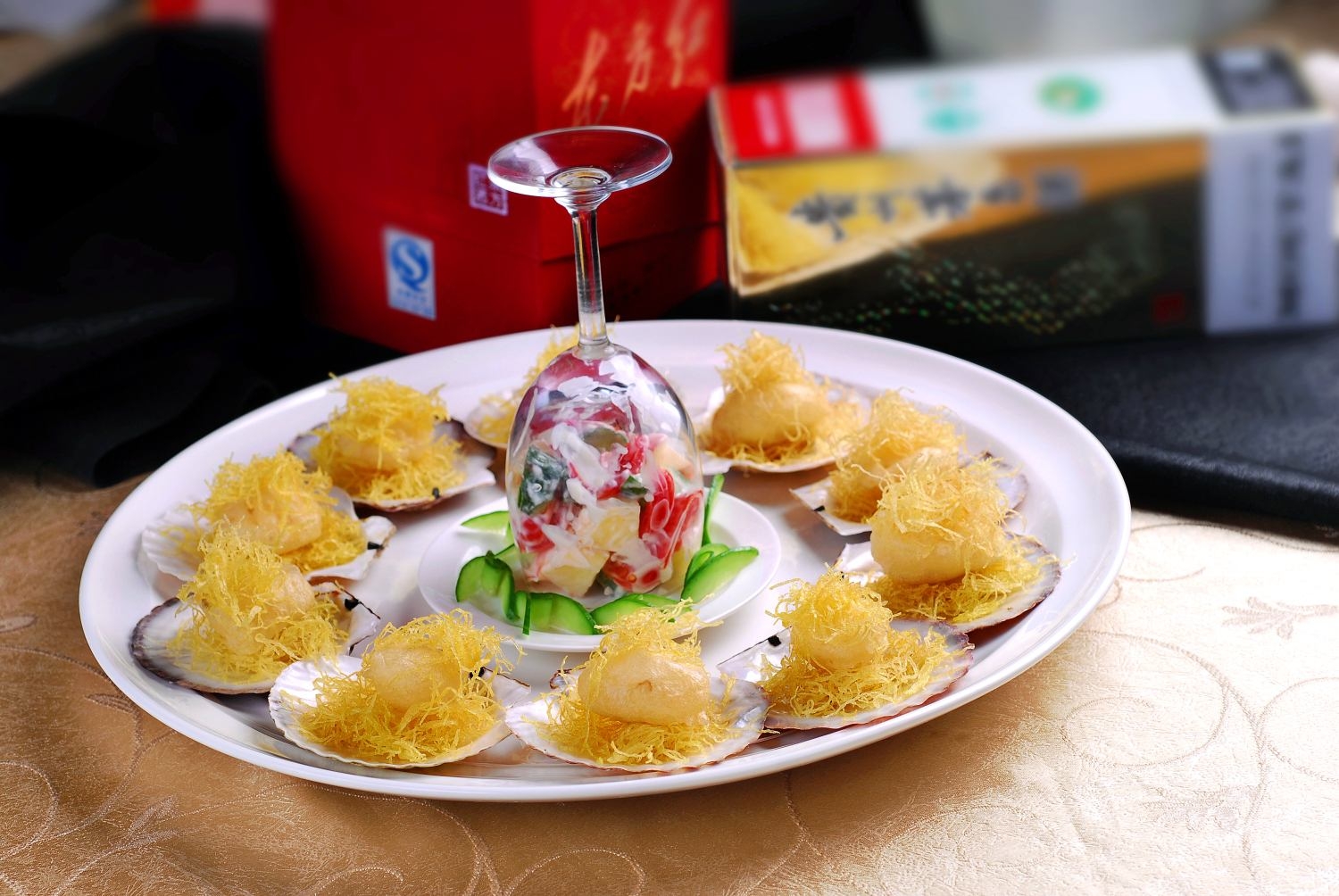 高清图片餐饮美食川菜金丝扇贝高清图片347