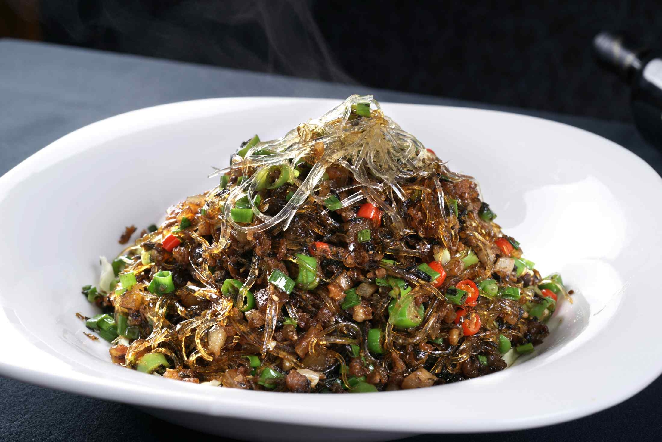 高清图片餐饮美食川菜干烧鱼翅副本高清图片