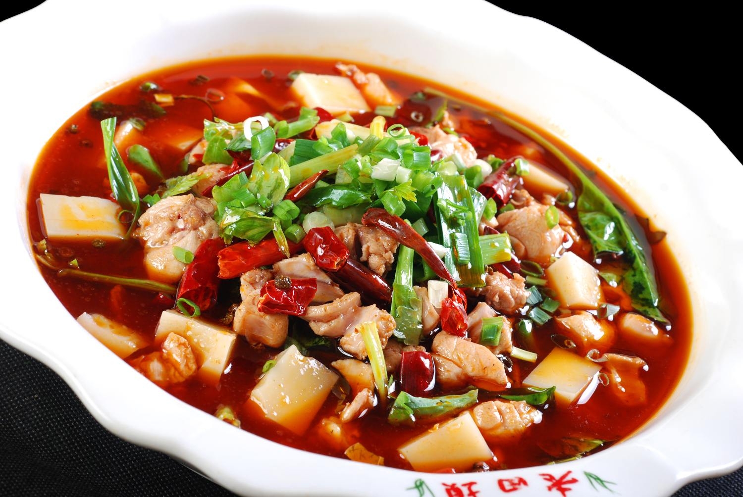 餐饮美食川菜米凉粉烧仔兔高清图片519