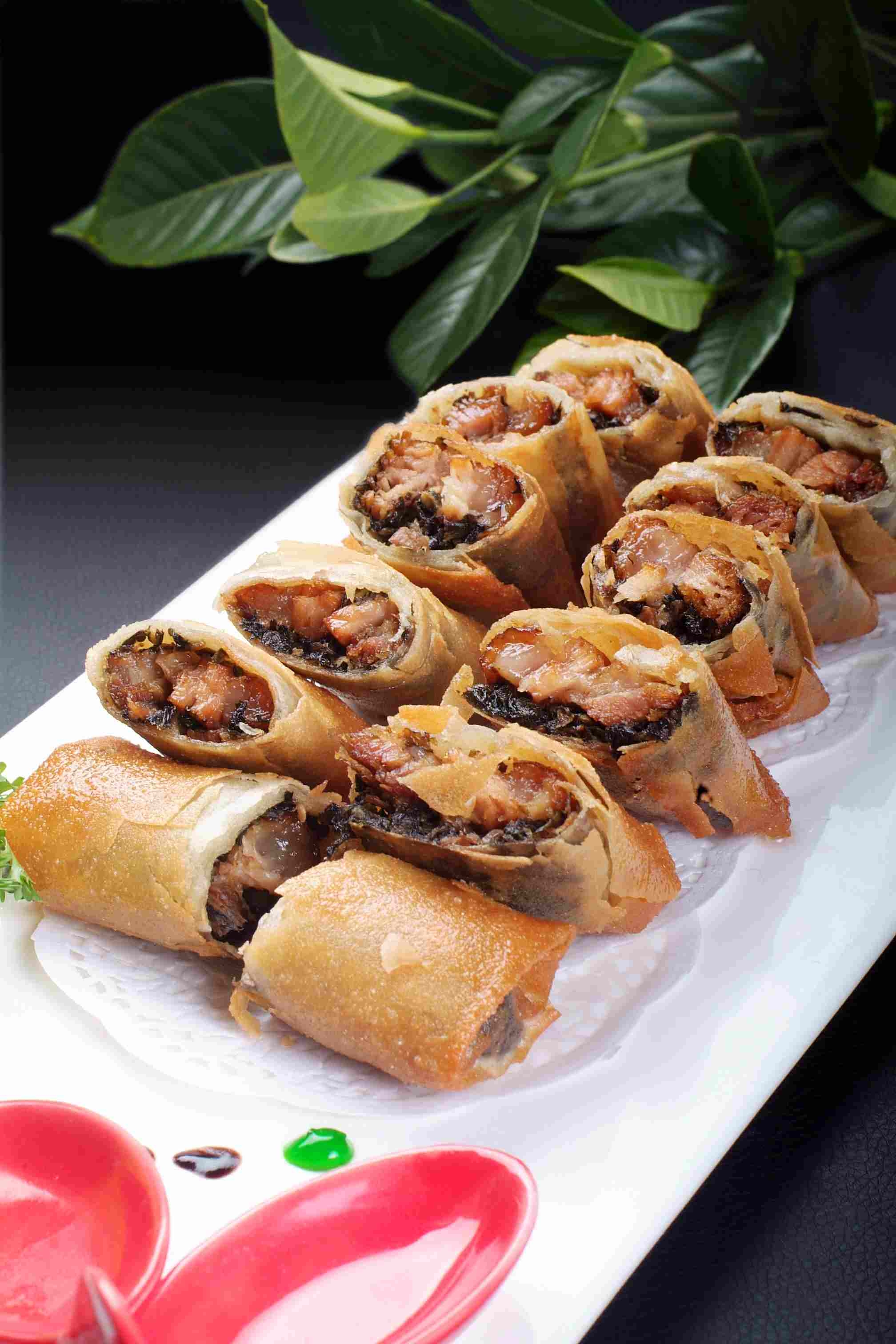 餐饮美食洪兴脆皮扣肉高清图片