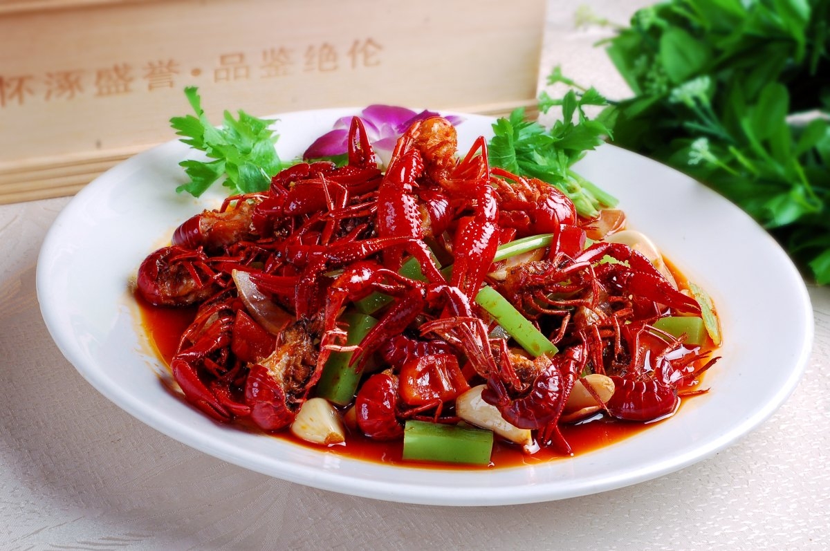 火爆大虾高清图片