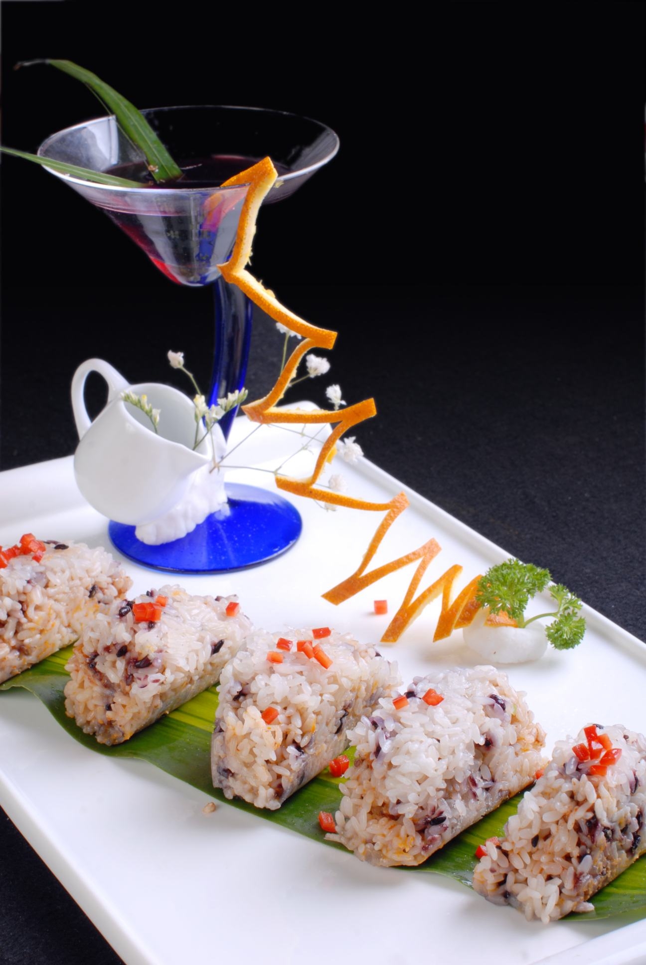 餐饮美食双色糯米骨宣传图片灯箱