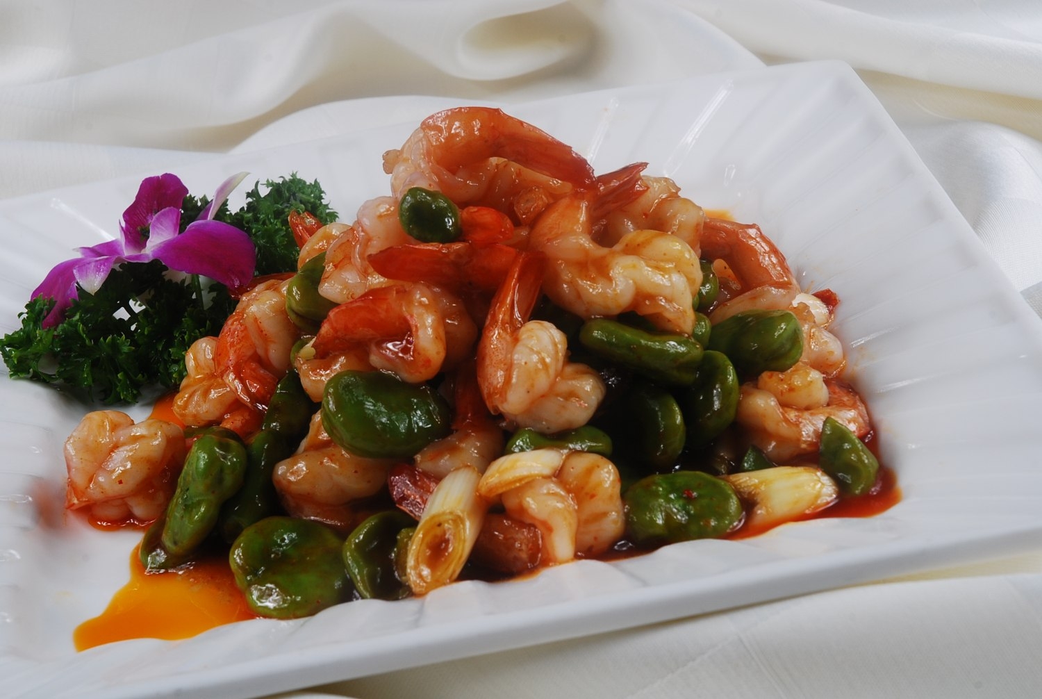 高清图片餐饮美食川菜宫保风尾虾高清图片