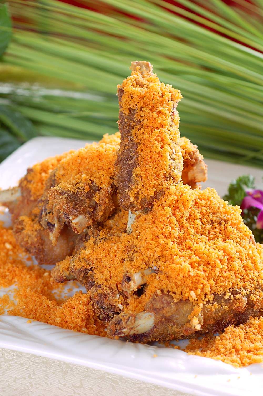 餐饮美食川菜金牌蒜香骨高清图片369