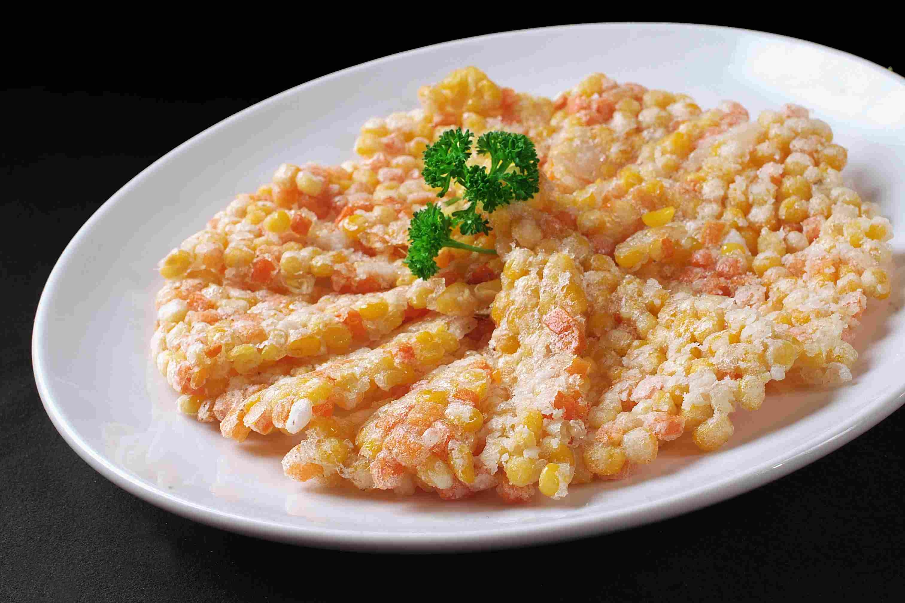 高清图片餐饮美食川菜水果玉米烙高清图片