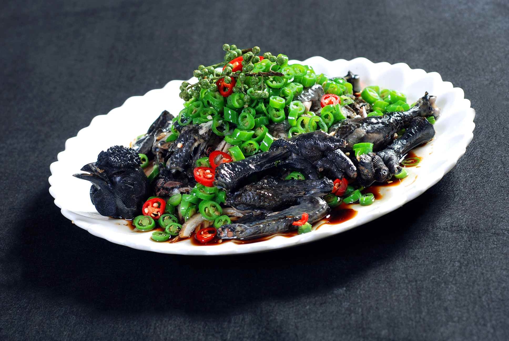 餐饮美食花椒鸡高清图片