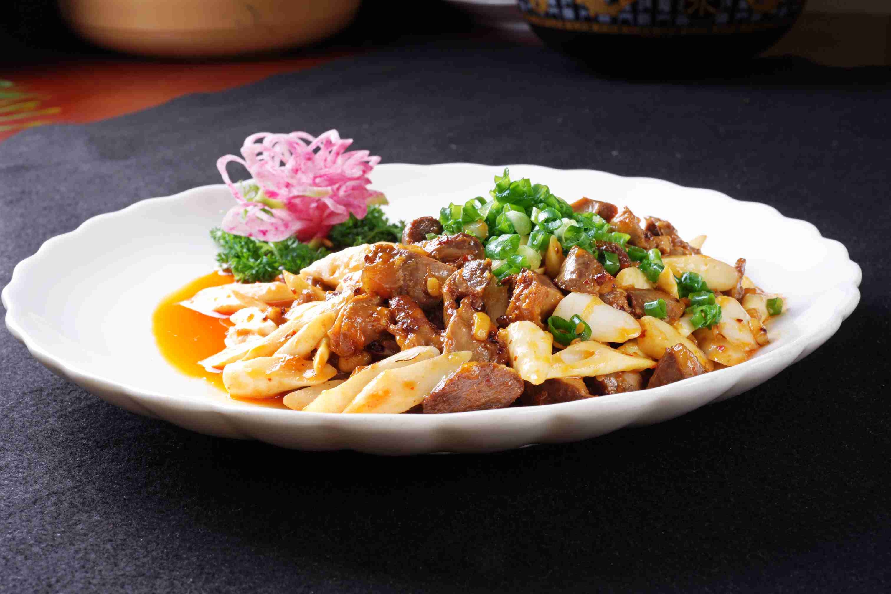 高清图片餐饮美食川菜葱椒鸭胗高清图片68