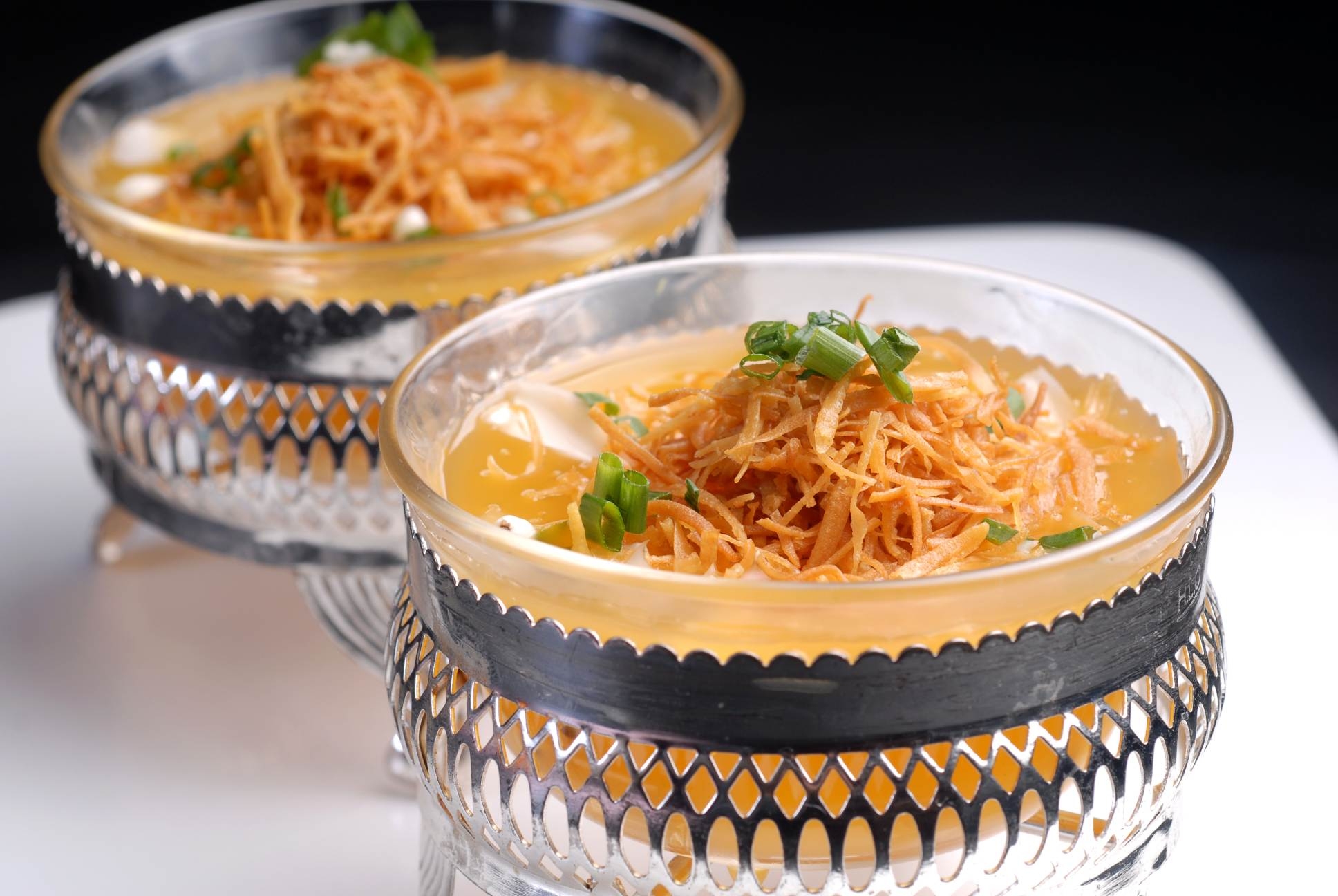 餐饮美食养身龙须粥宣传图片灯箱