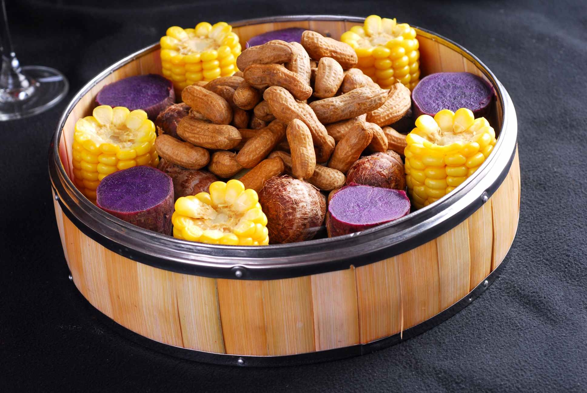 高清图片餐饮美食川菜热菜金玉满堂高清图片