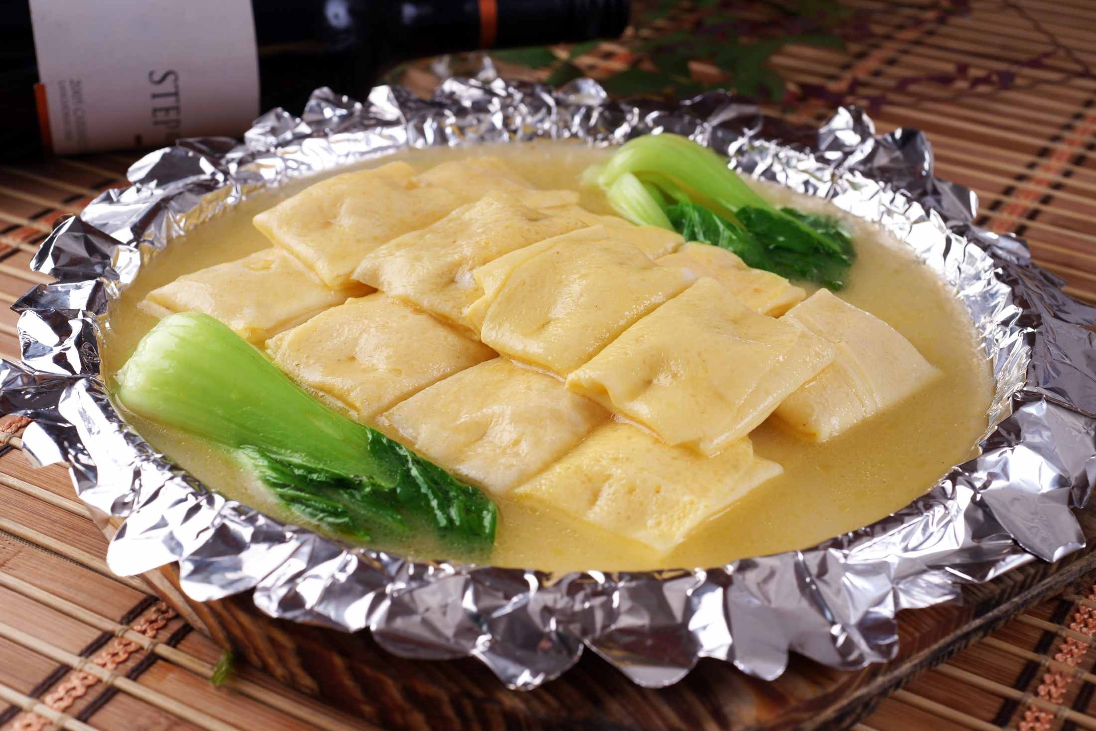 高清图片餐饮美食川菜荷包豆腐高清图片