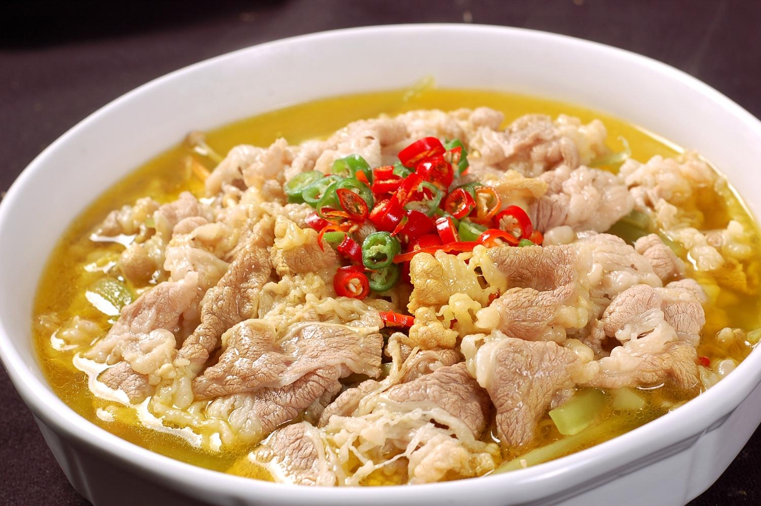 餐饮美食川菜热酸汤肥牛高清图片696