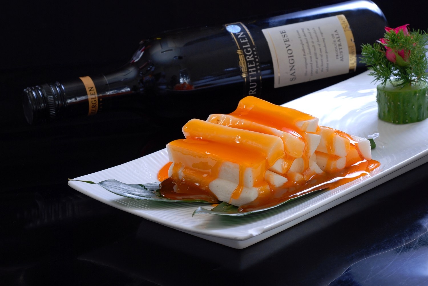 餐饮美食川菜高烧山药高清图片