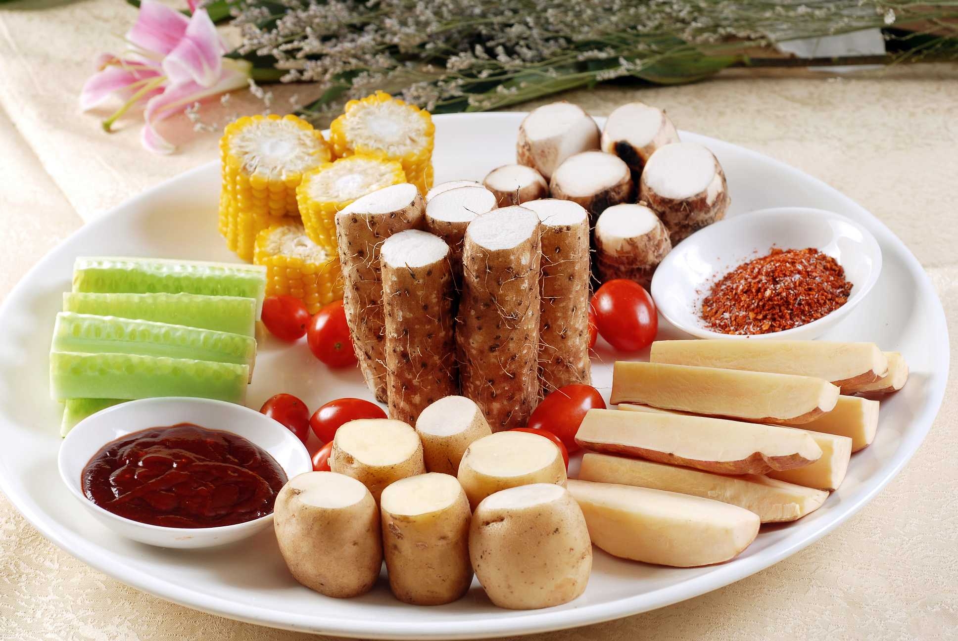 餐饮美食川菜老板健康菜高清图片