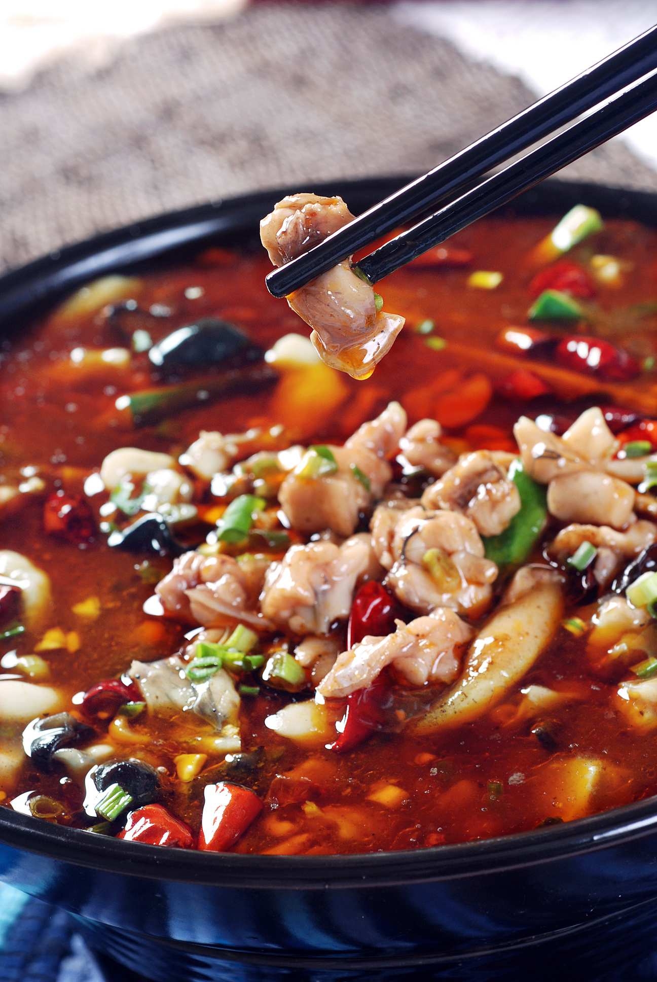 面疙瘩牛蛙高清图片